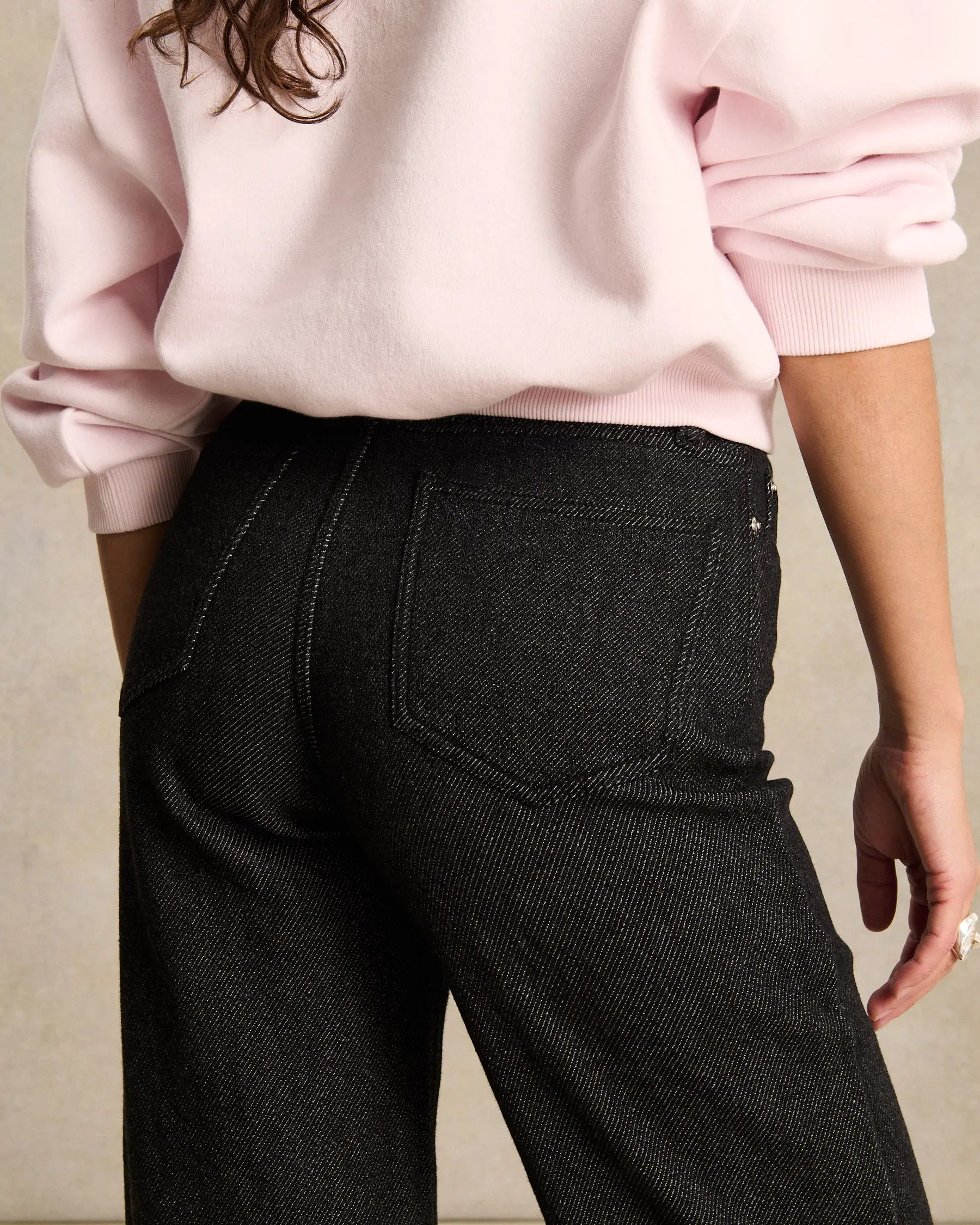 Labdip Suffren Denim 3D Dark Grey jean droit long