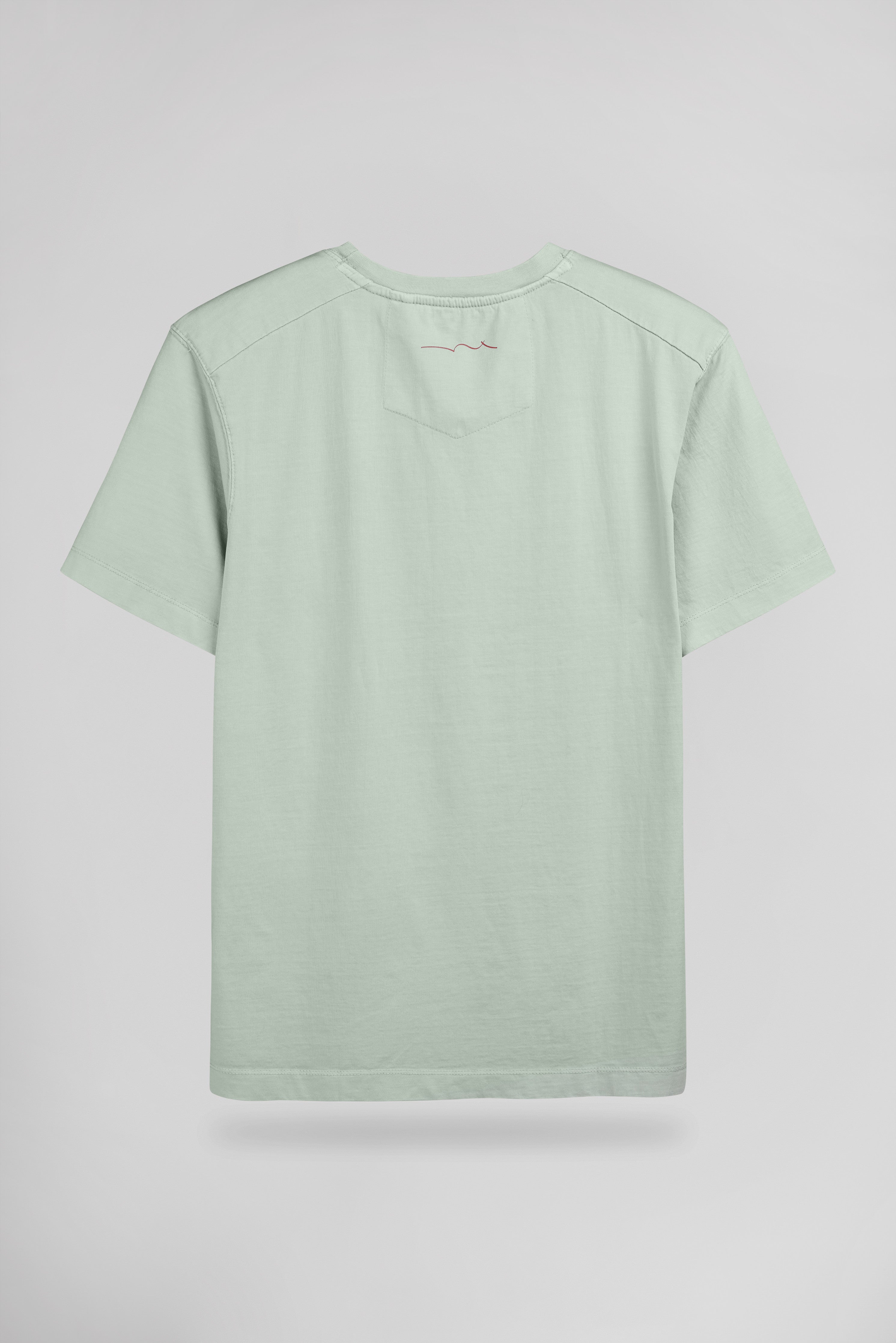 Teddy Smith T-Nateo MC t-shirt ample vert sauge