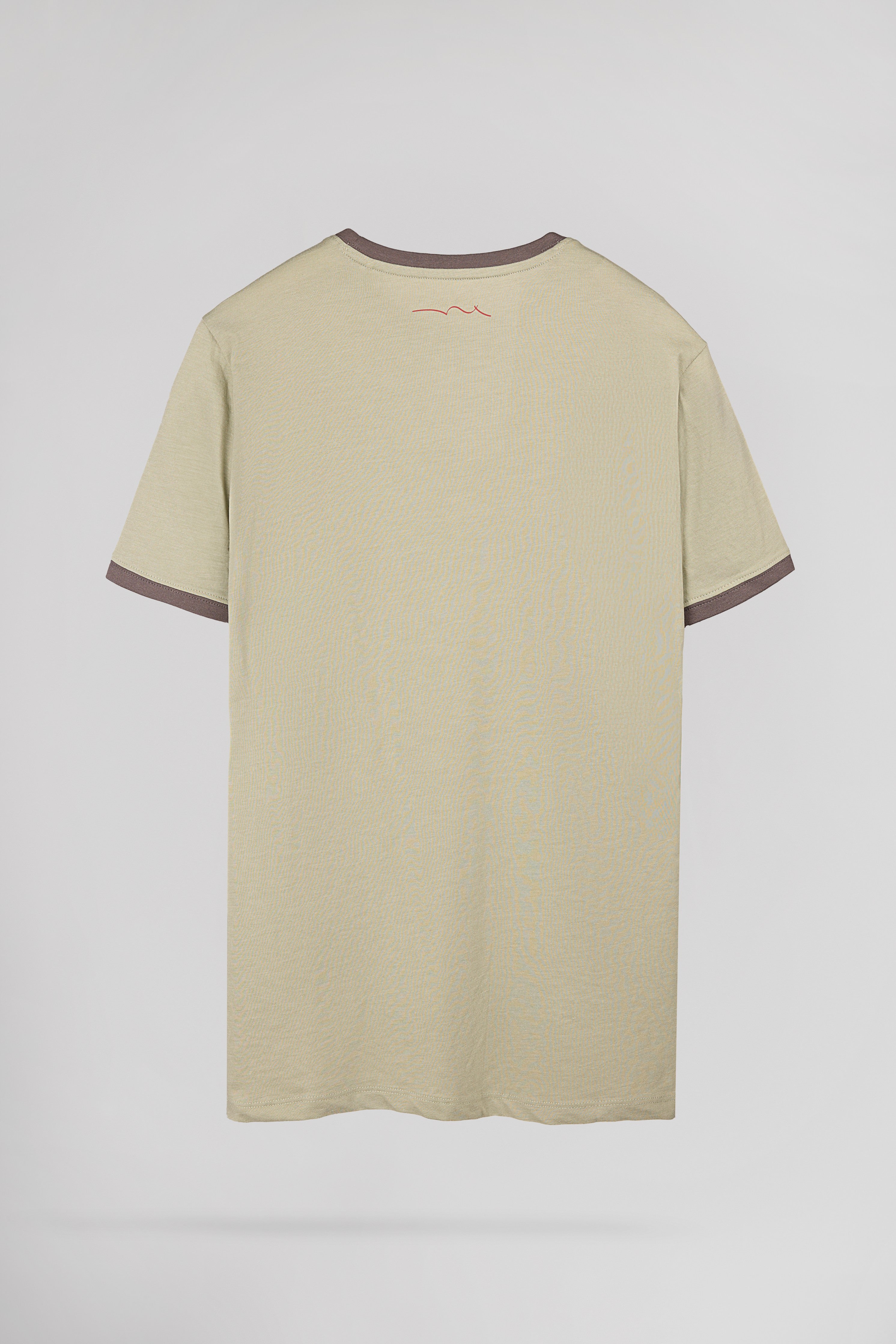 TEDDY SMITH THE-TEE 2 t-shirt chiné vert sauge homme
