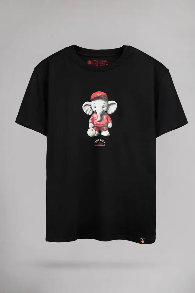 Teddy Smith T-Mascotte MC t-shirt noir homme