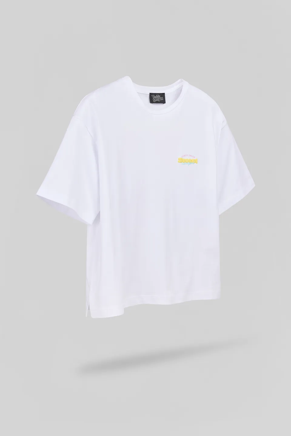 Teddy Smith T-Icy Mc Blanc t-shirt oversize coton