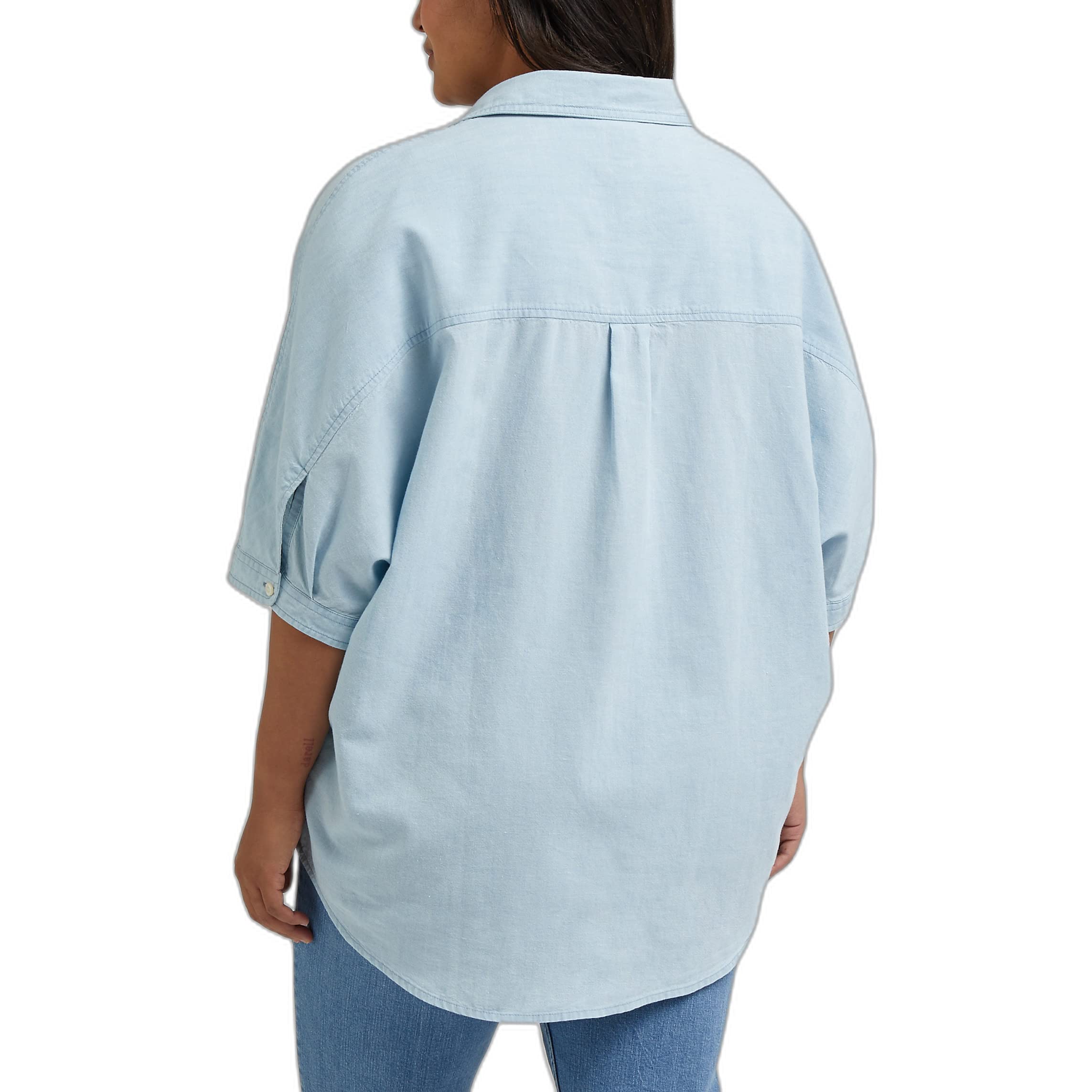 Lee T-shirt poche femme foam coupe ample coton