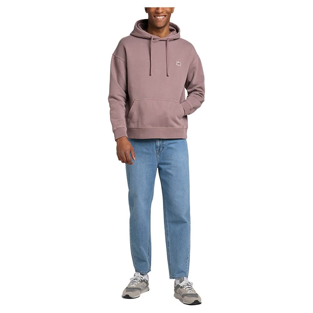 Lee Core Loose hoodie homme Clay coton port quotidien