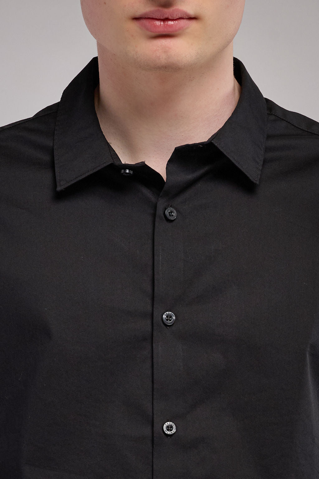 Teddy Smith C-Oswald ML chemise charbon stretch