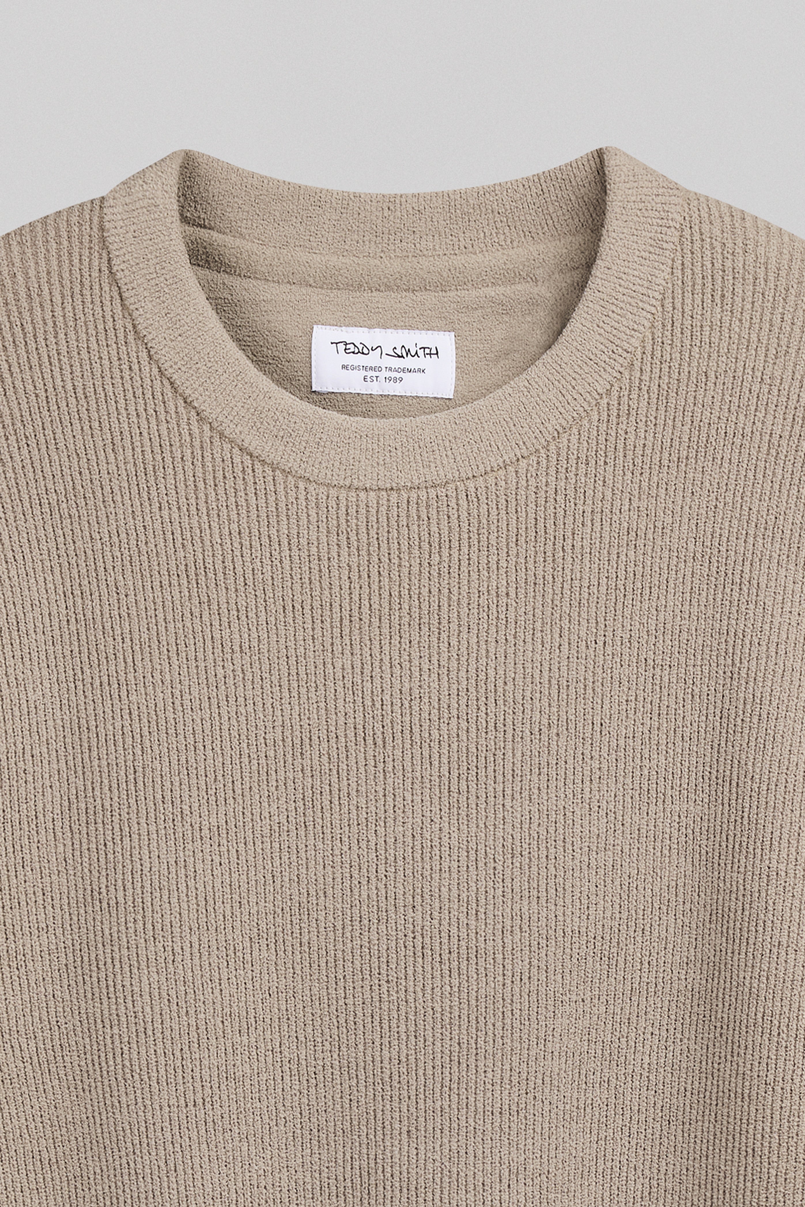 Teddy Smith P-Liam pull chenille wolf beige
