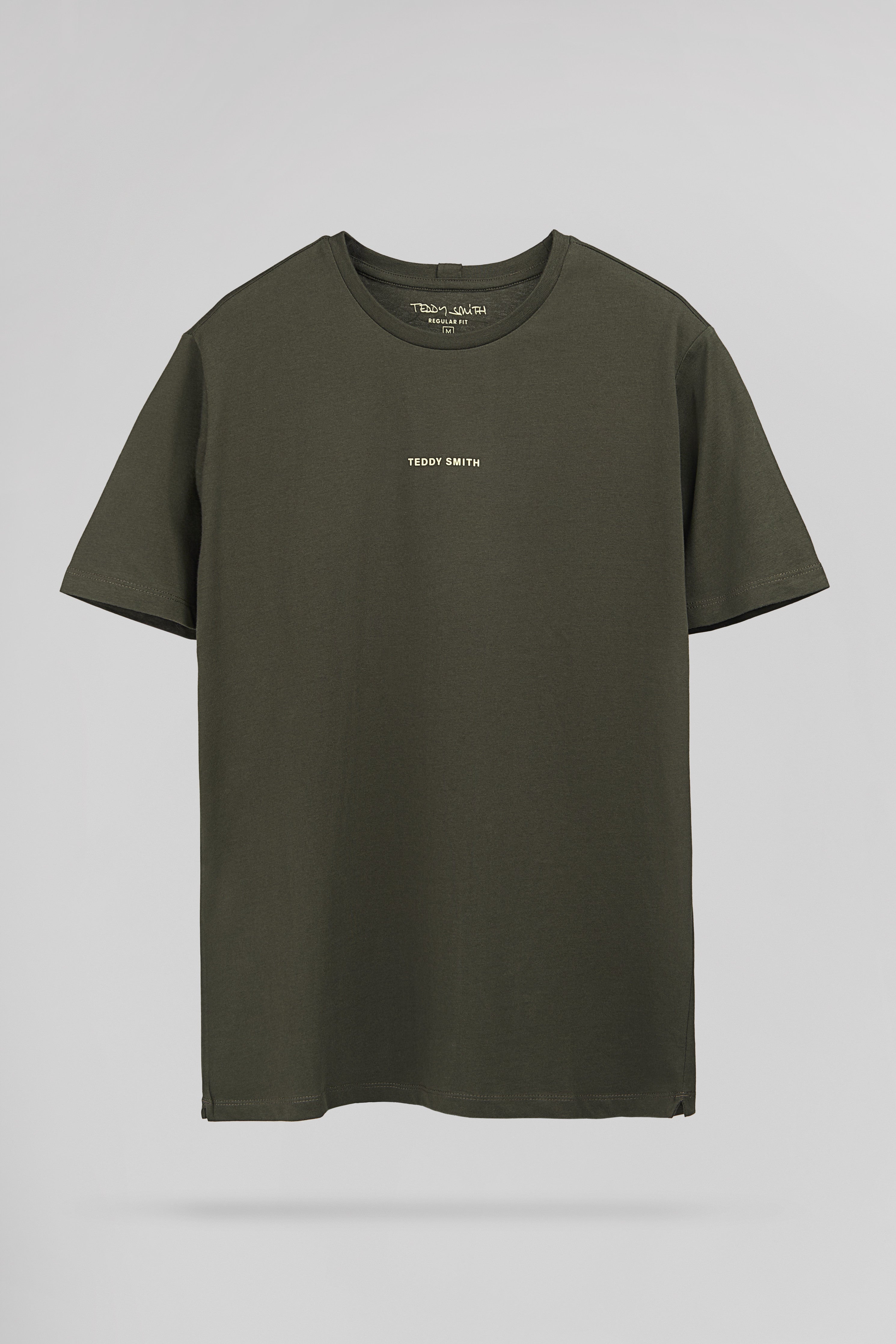 Teddy Smith T-Soy 2 MC t-shirt Deep Kaki 100% coton