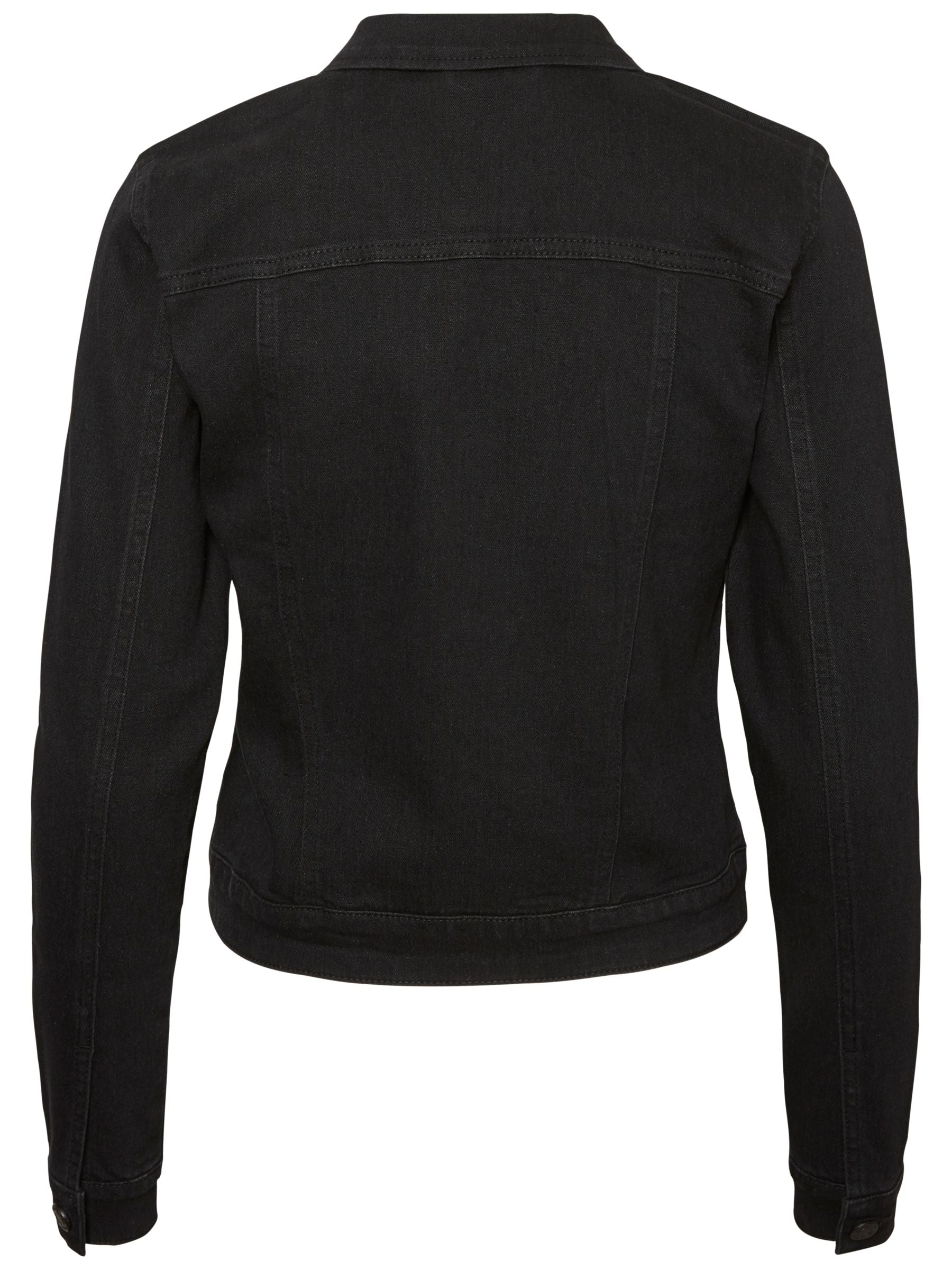 Noisy May veste en jean courte boutons stretch