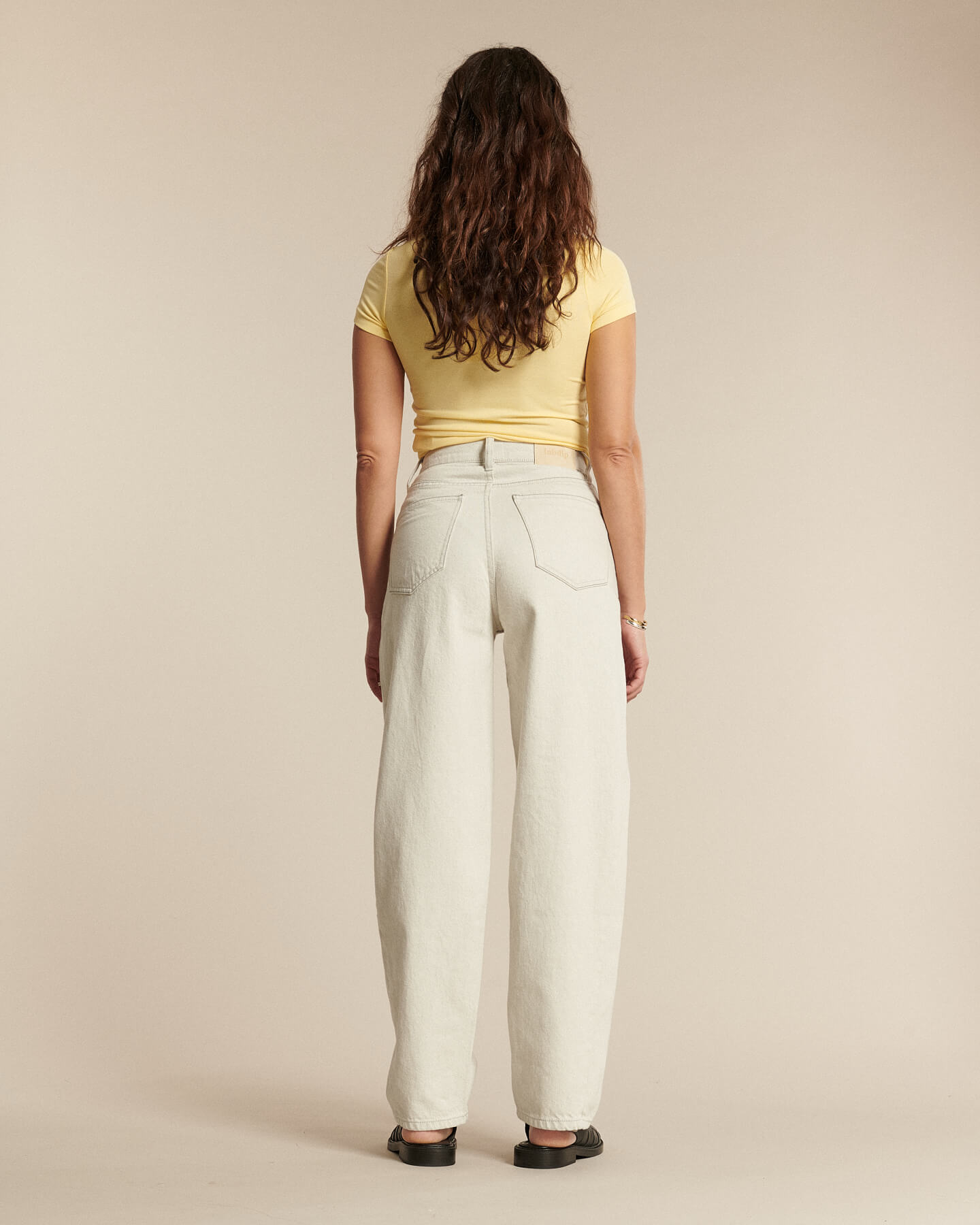 Labdip Osaka Jean Ballon Femme Undyed Granit Coton