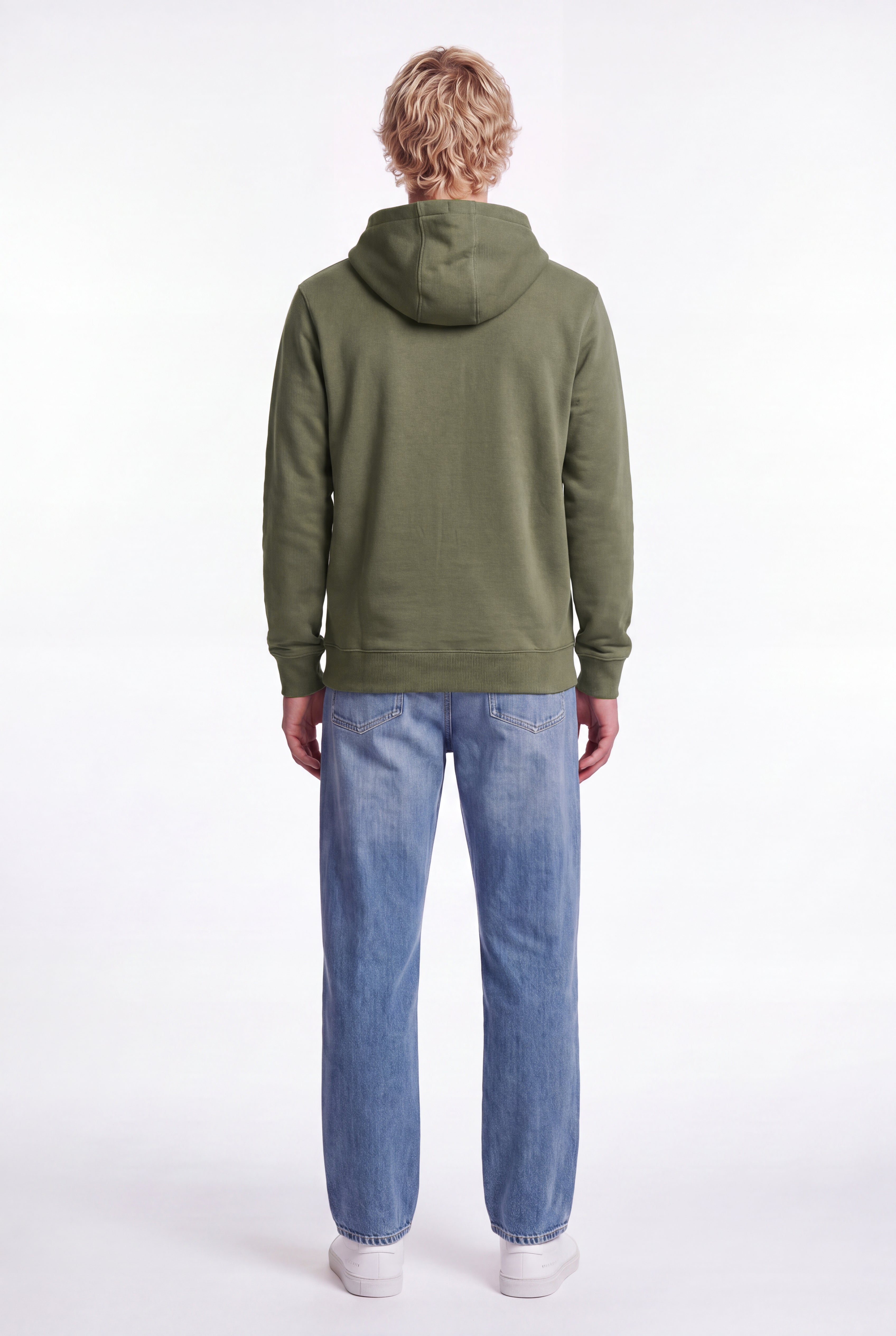 Teddy Smith S-Jim Hoody sweat à capuche dusty kaki molleton