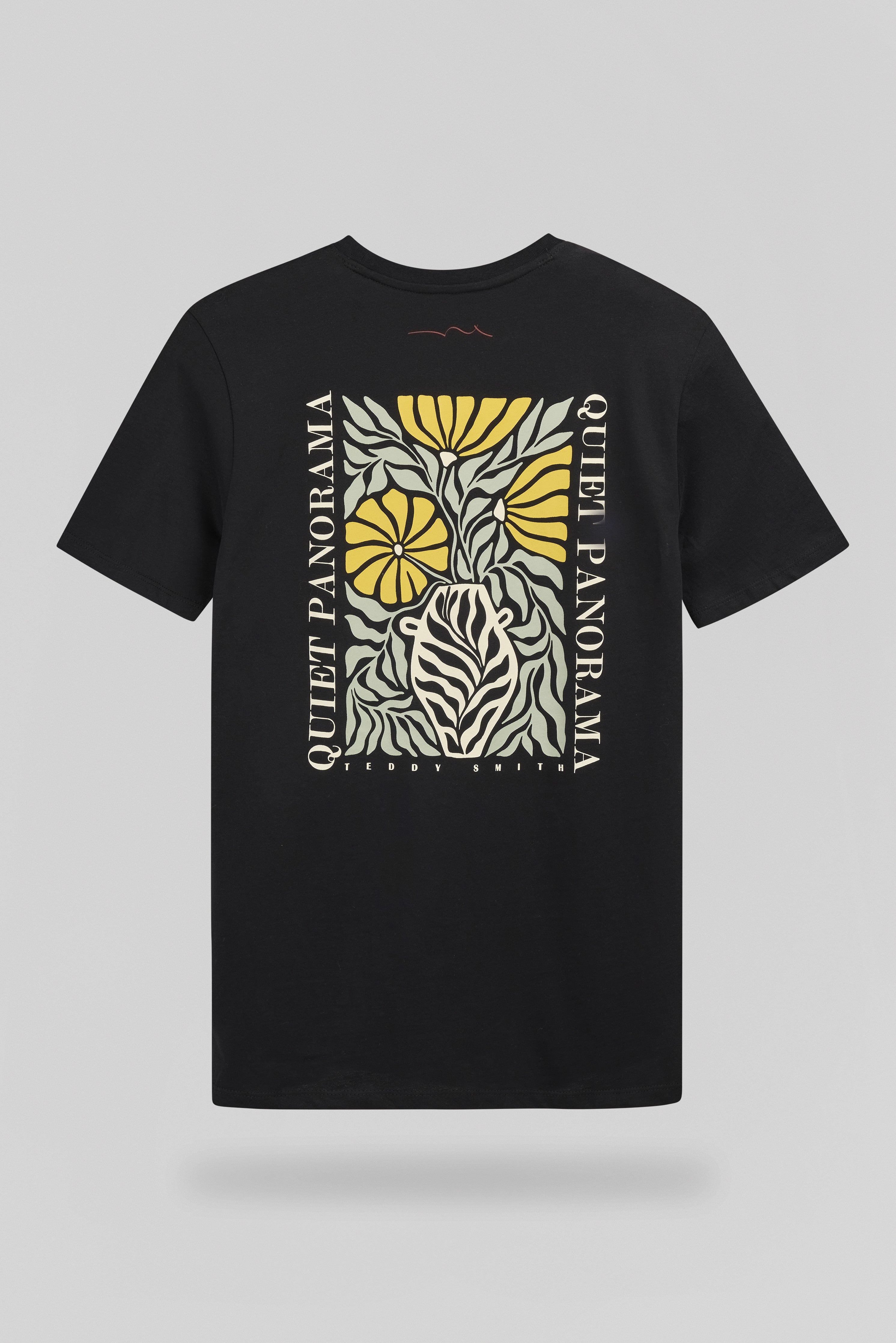 Teddy Smith T-Panorama MC t-shirt charbon homme