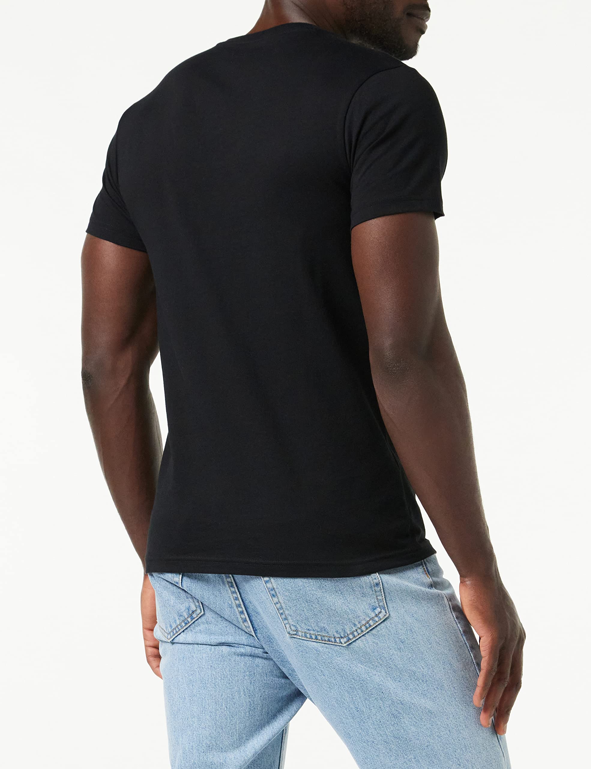 Lee Twin Pack Crew tee shirt noir blanc lot de 2
