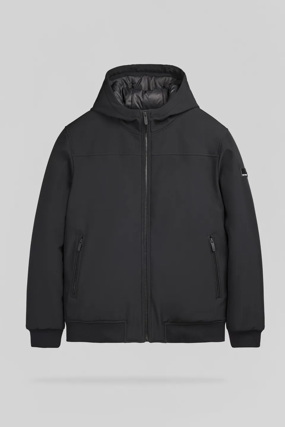 Teddy Smith B-Samy blouson noir déperlant capuche