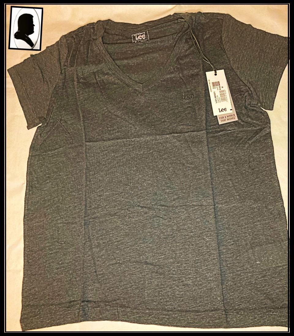 Lee V Neck Tee t-shirt femme col V coton