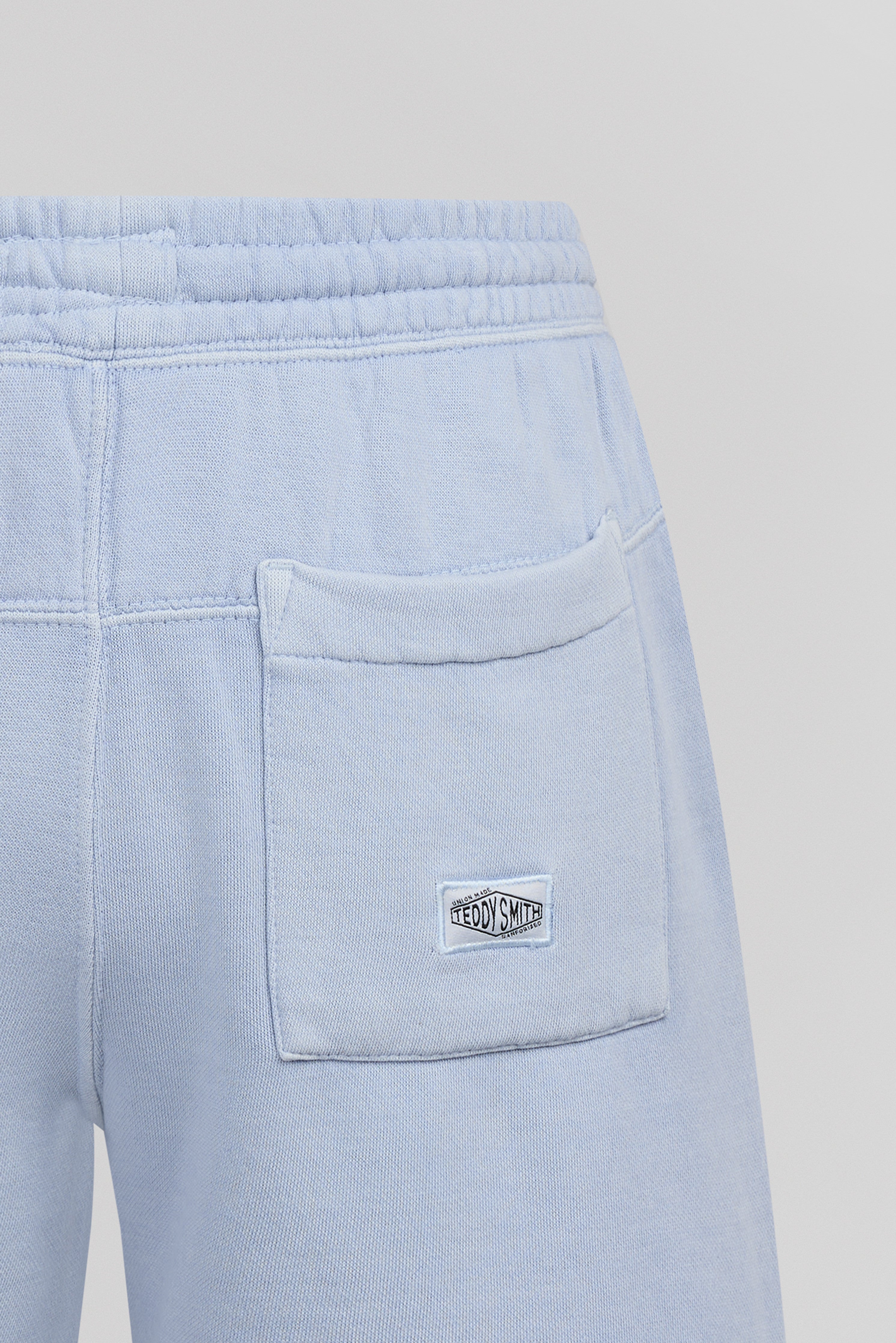 Teddy Smith S-Nateo short ample bleu pastel fleece