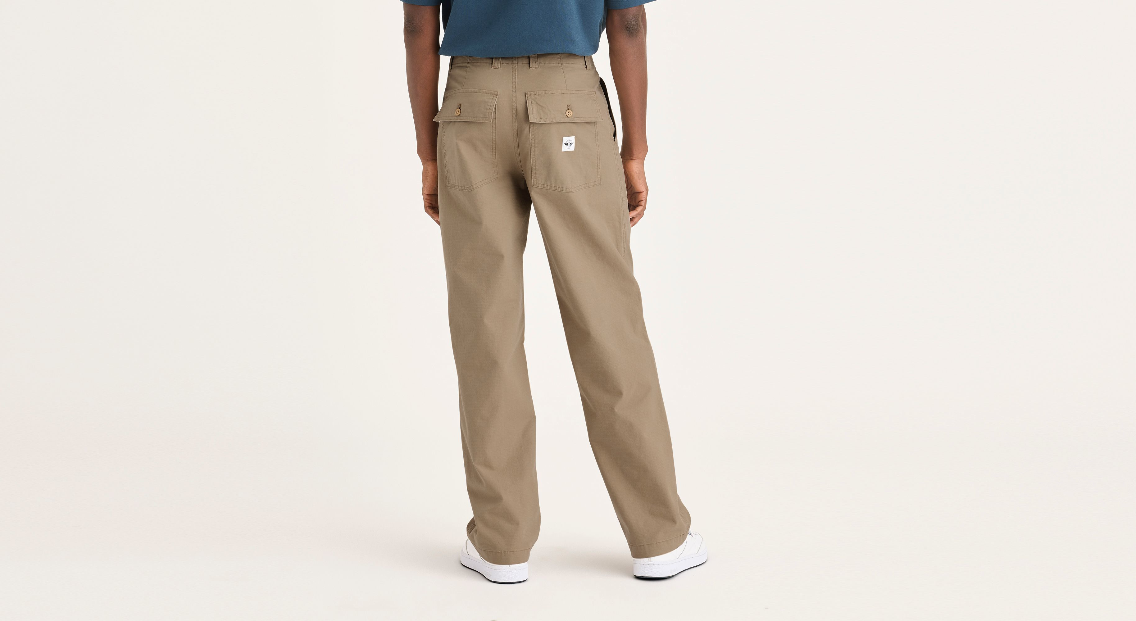 Dockers Eighty-Six pantalon utilitaire beige coupe large
