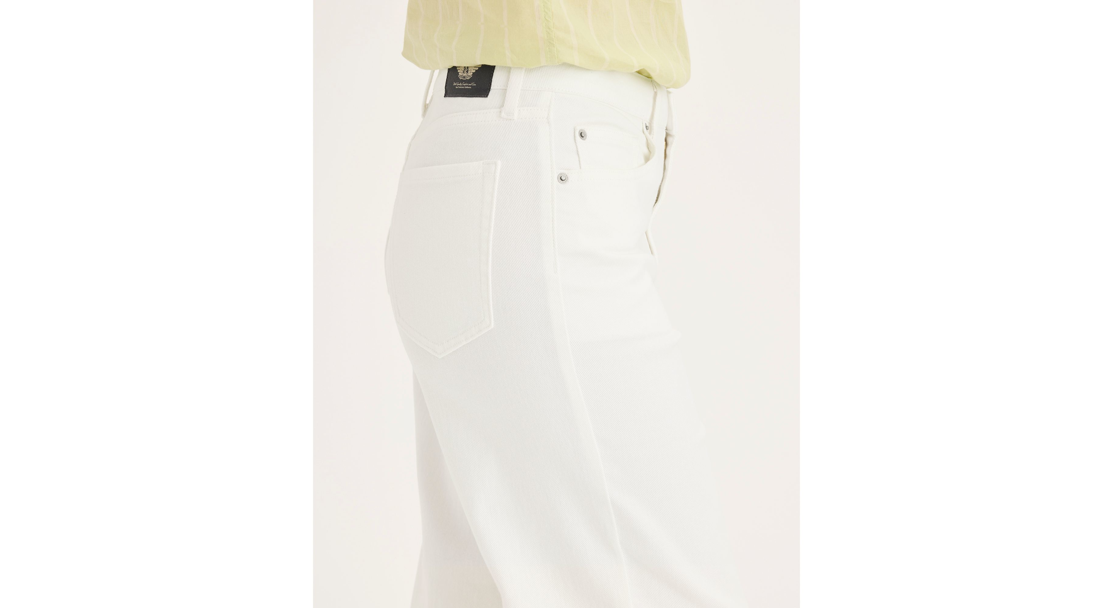 Dockers Sutter High Straight chino femme blanc