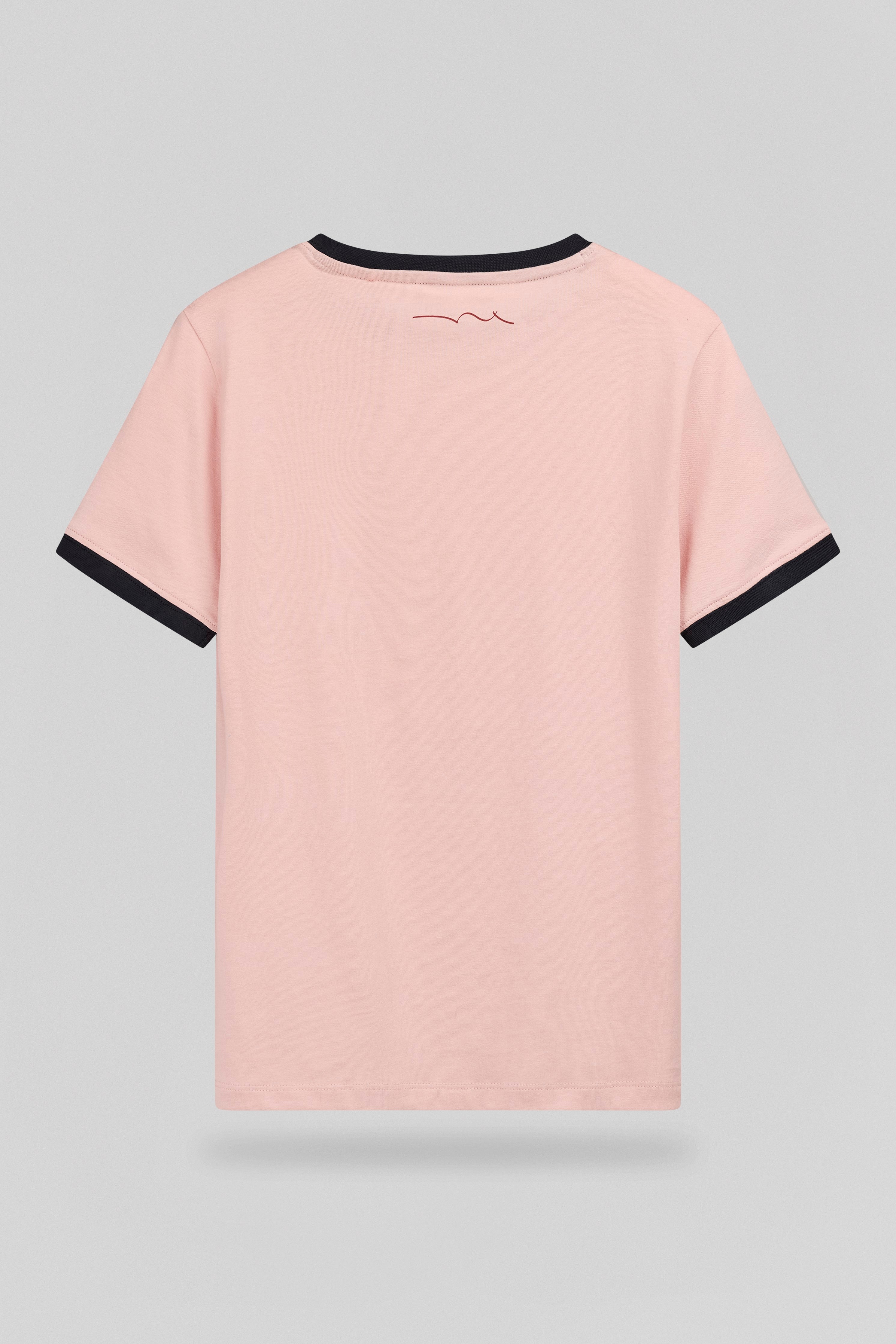 TEDDY SMITH THE TEE 2 R MC JR t-shirt rose pastel garçon