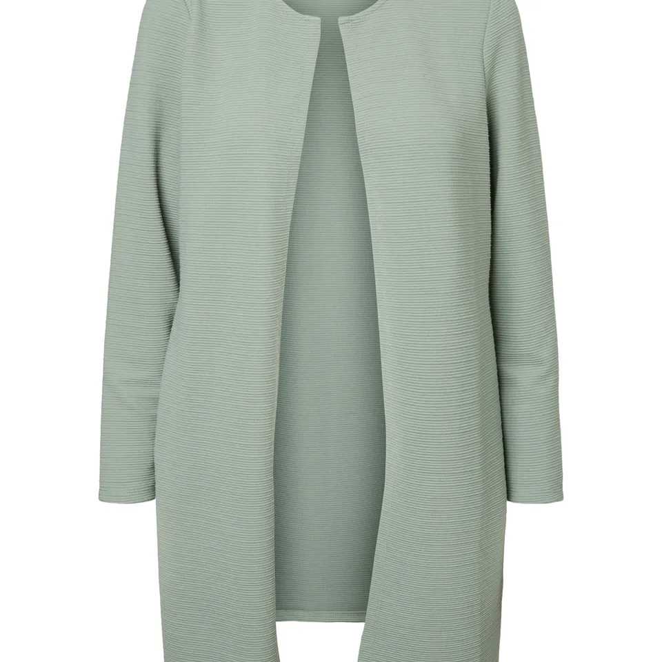 Noisy May cardigan long col rond stretch doux