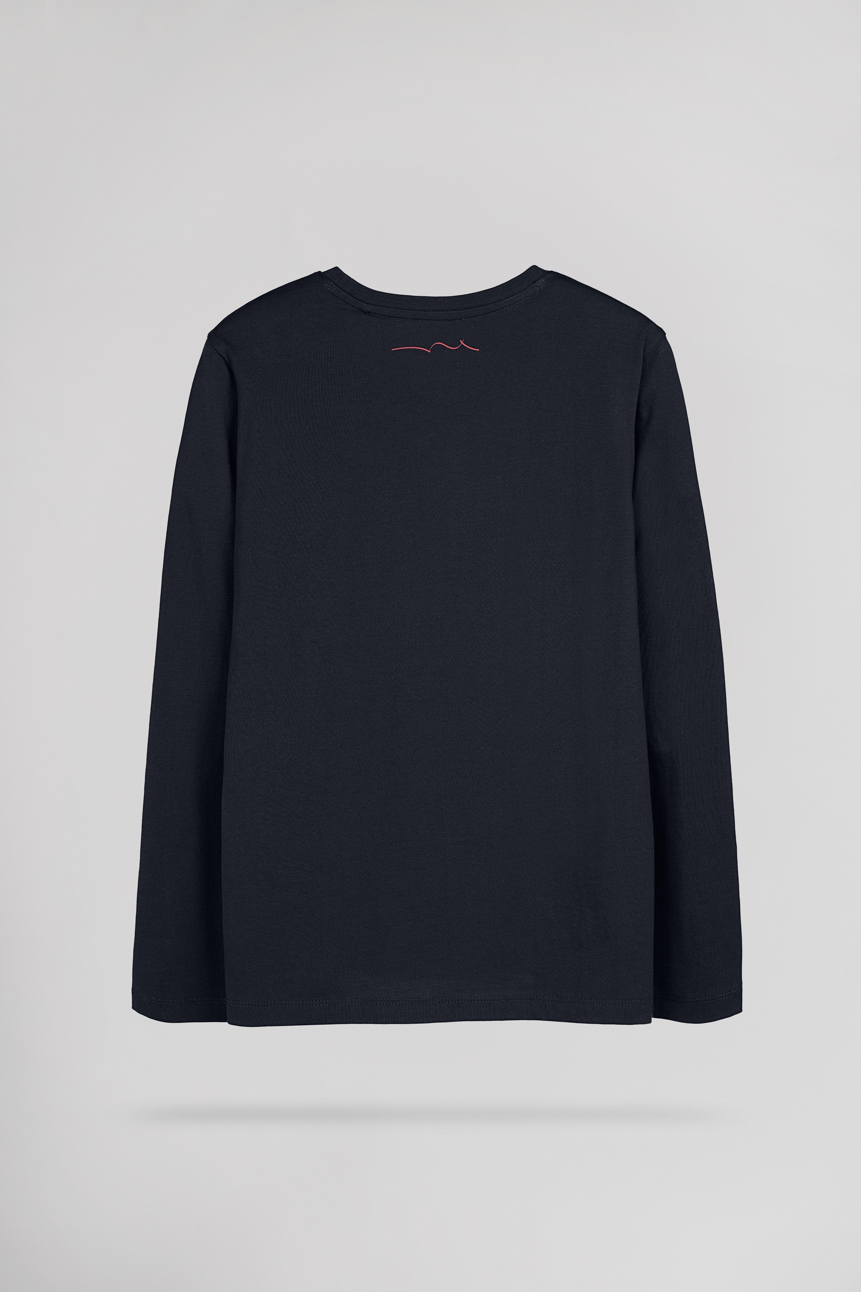 Teddy Smith Evan ML Jr t-shirt garçon bleu marine coton