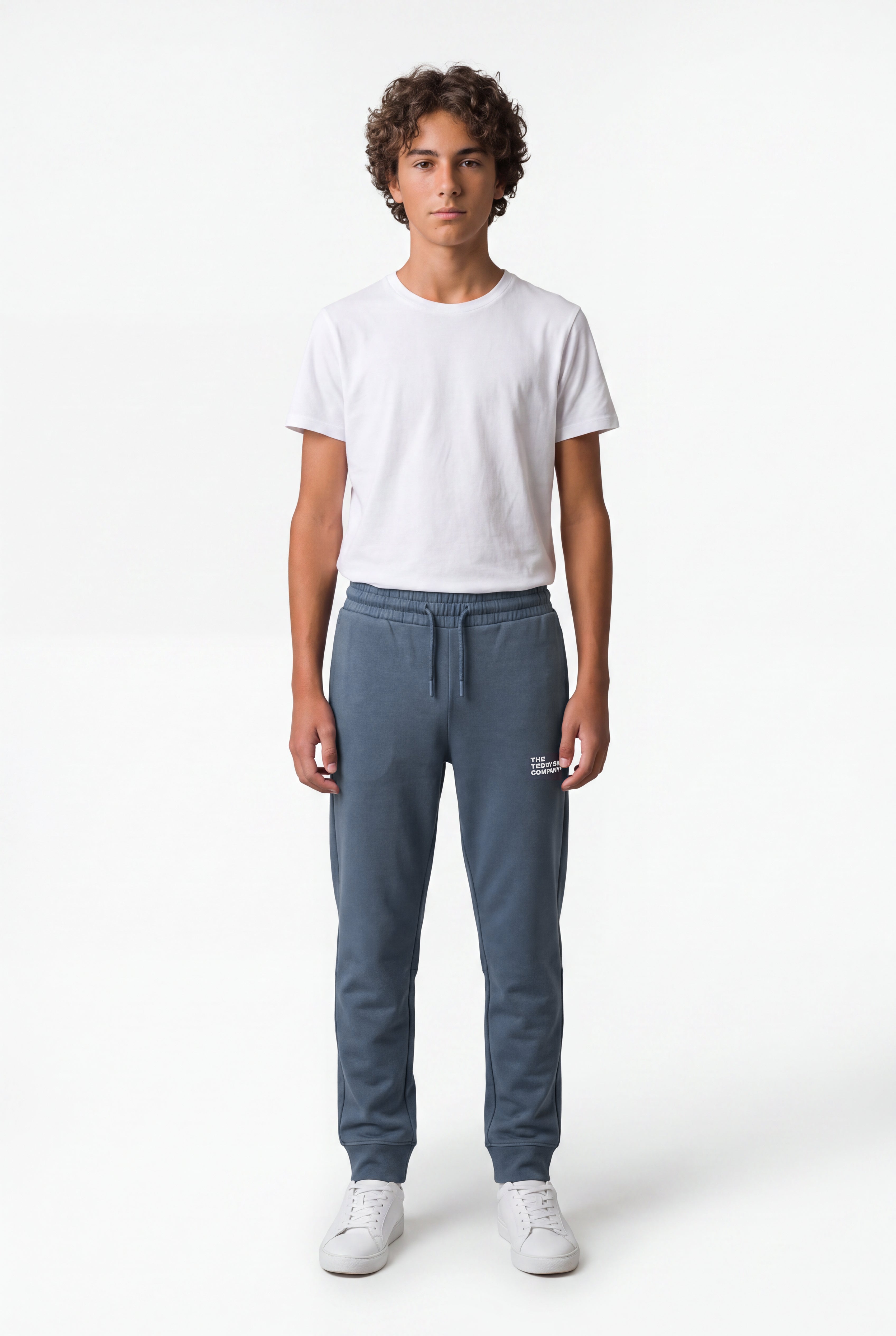 Teddy Smith P-Company JR jogging Gris Météore coton stretch