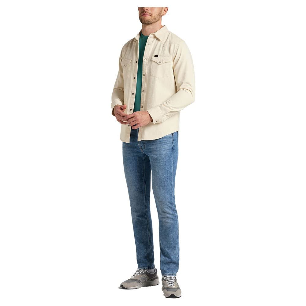 Lee Regular Western t-shirt homme écru coton