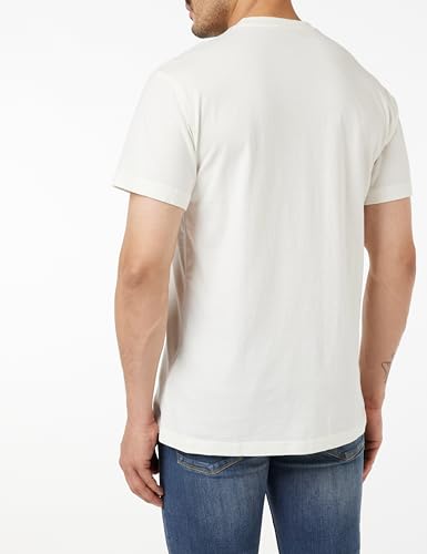 Lee S Tee t-shirt homme XL écru coton port quotidien