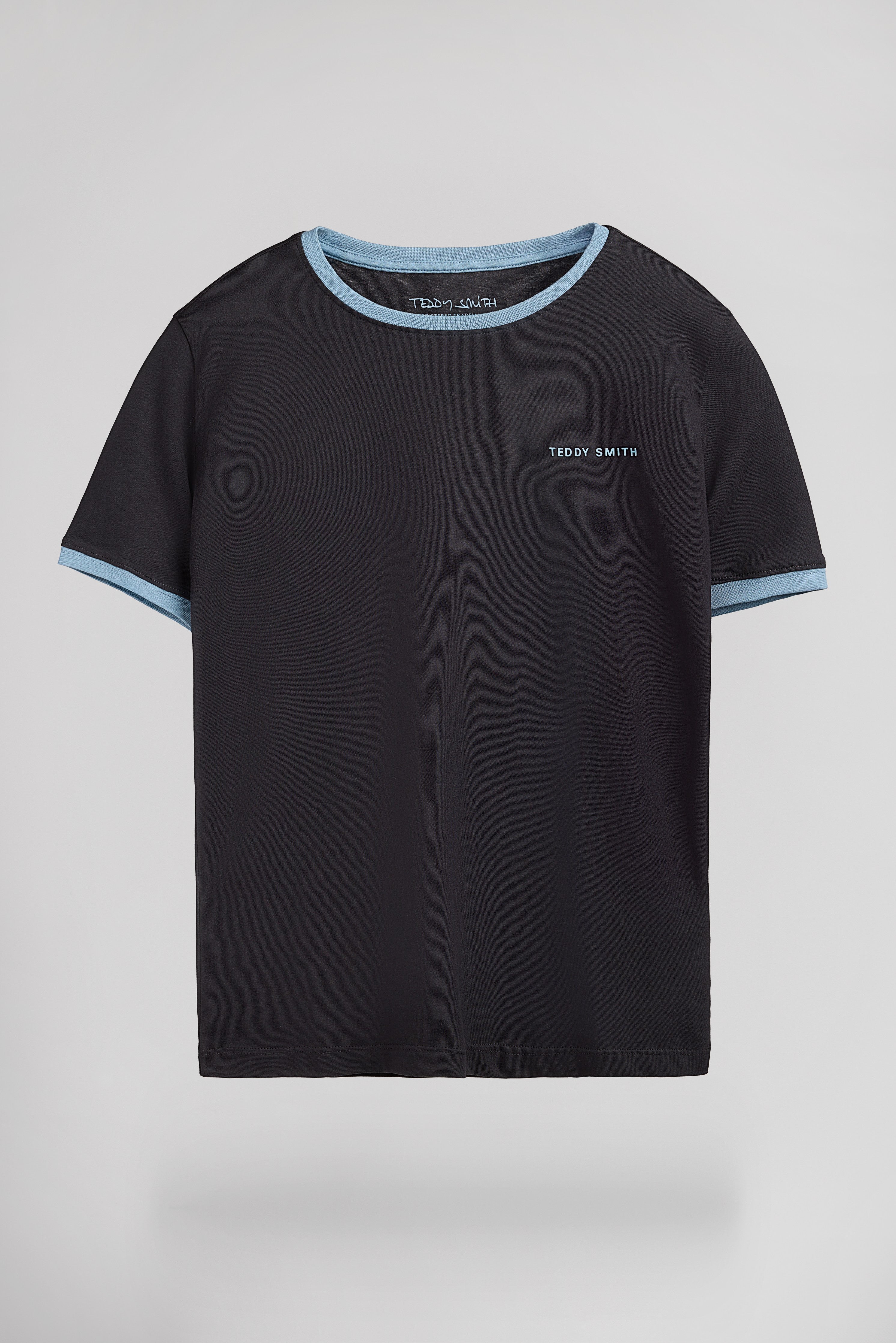 Teddy Smith THE TEE 2 t-shirt garçon dark navy coton