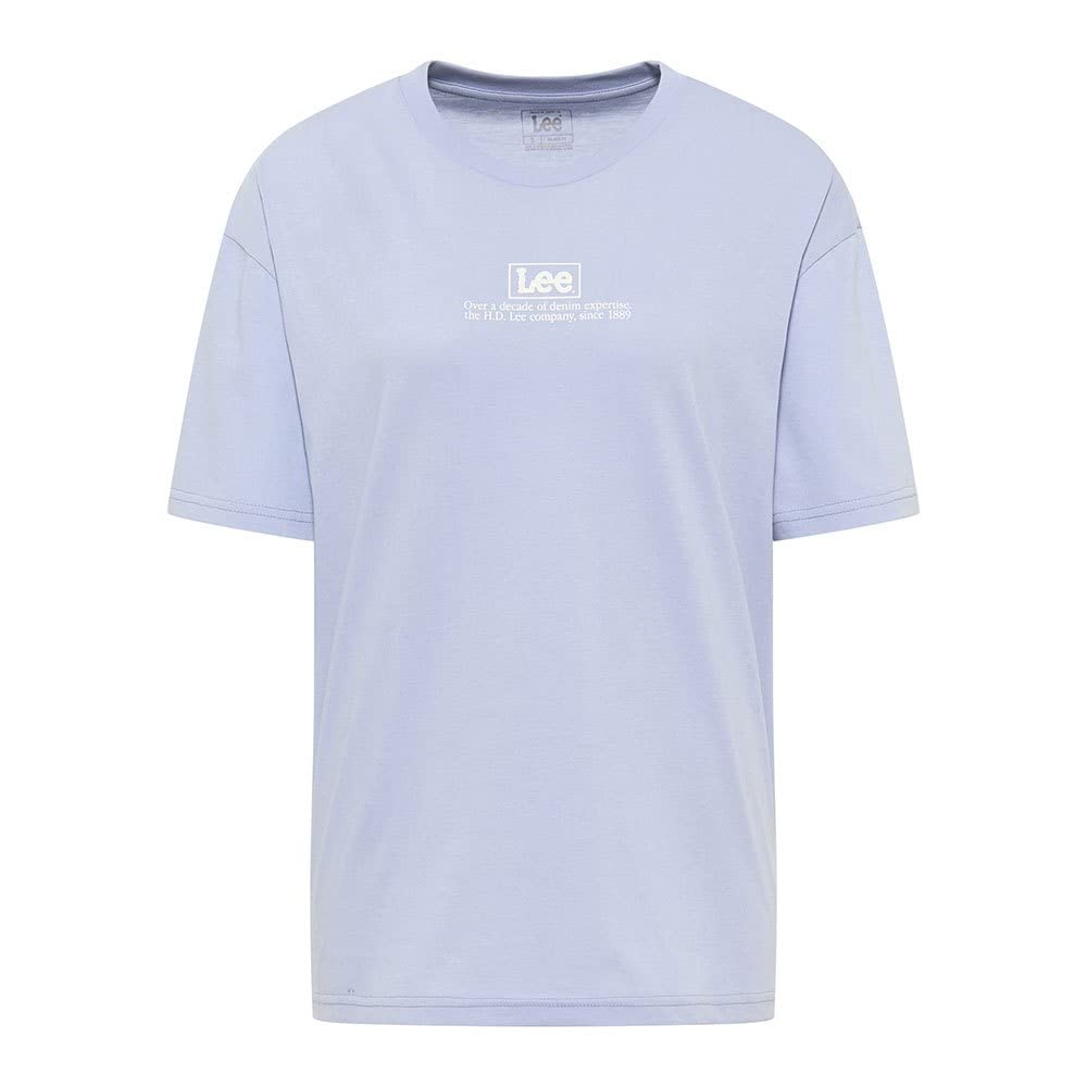 Lee Essential Graphic t-shirt femme écru coton