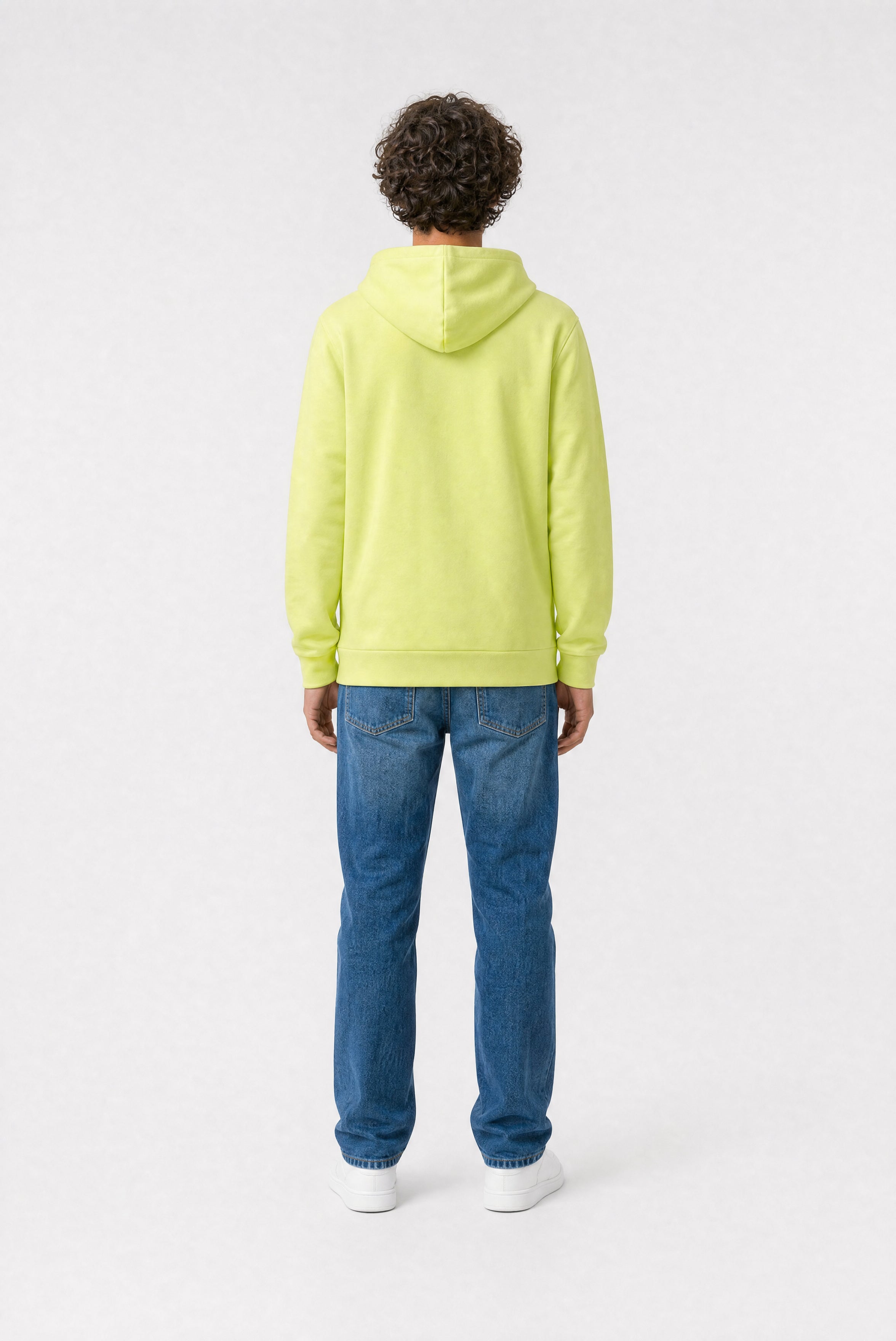 Teddy Smith S-Nark Hoody sweat garçon jaune fluo