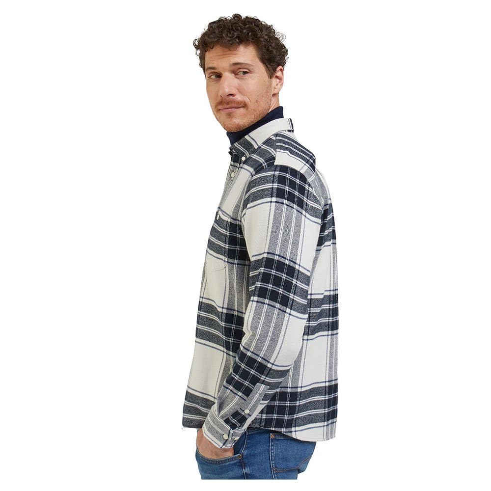 Lee Riveted Shirt t-shirt S noir coupe droite