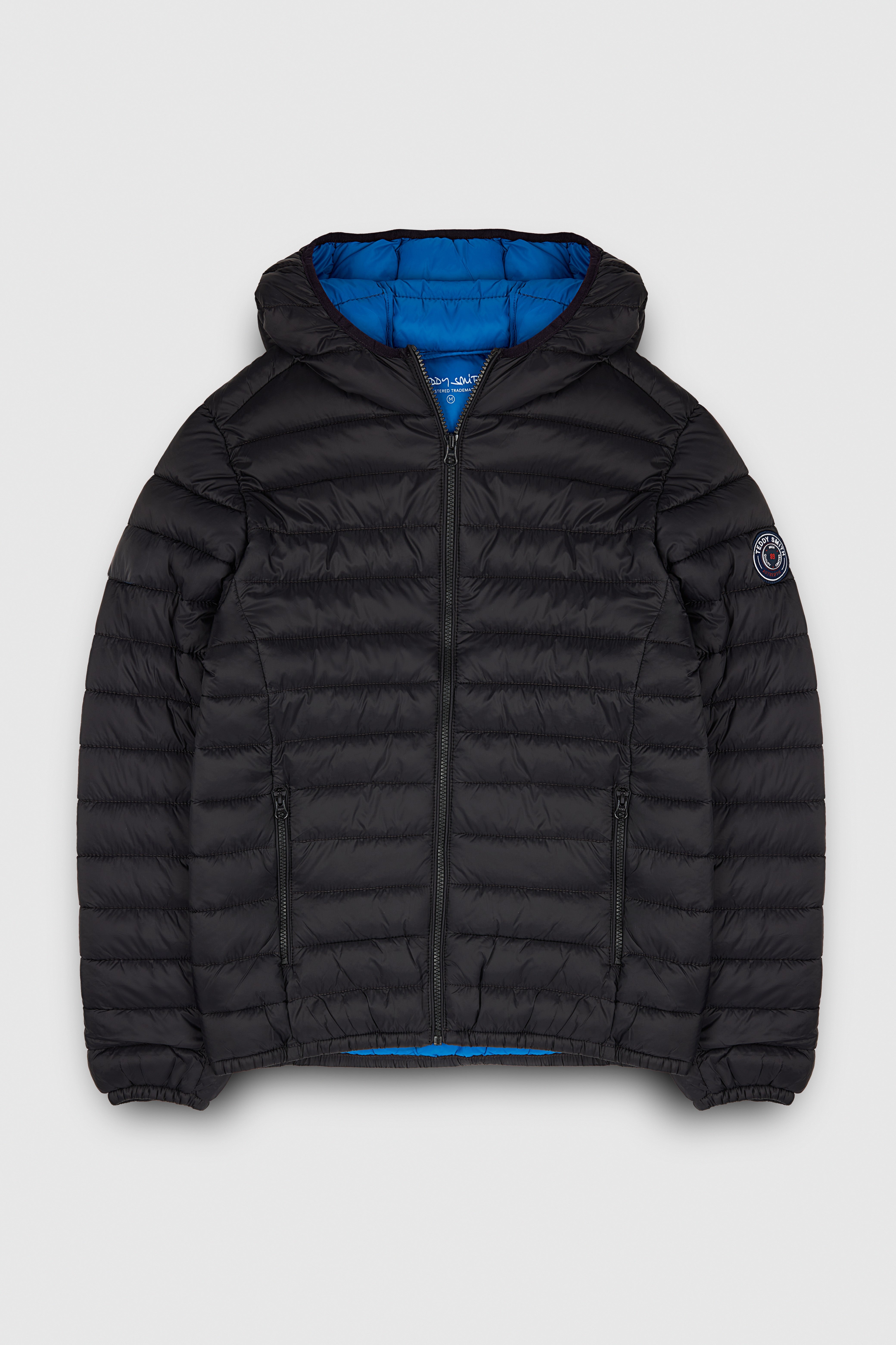 Teddy Smith Blighter blouson noir à capuche léger