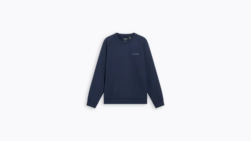 Dockers Icon Crewneck sweat col rond bleu marine coton