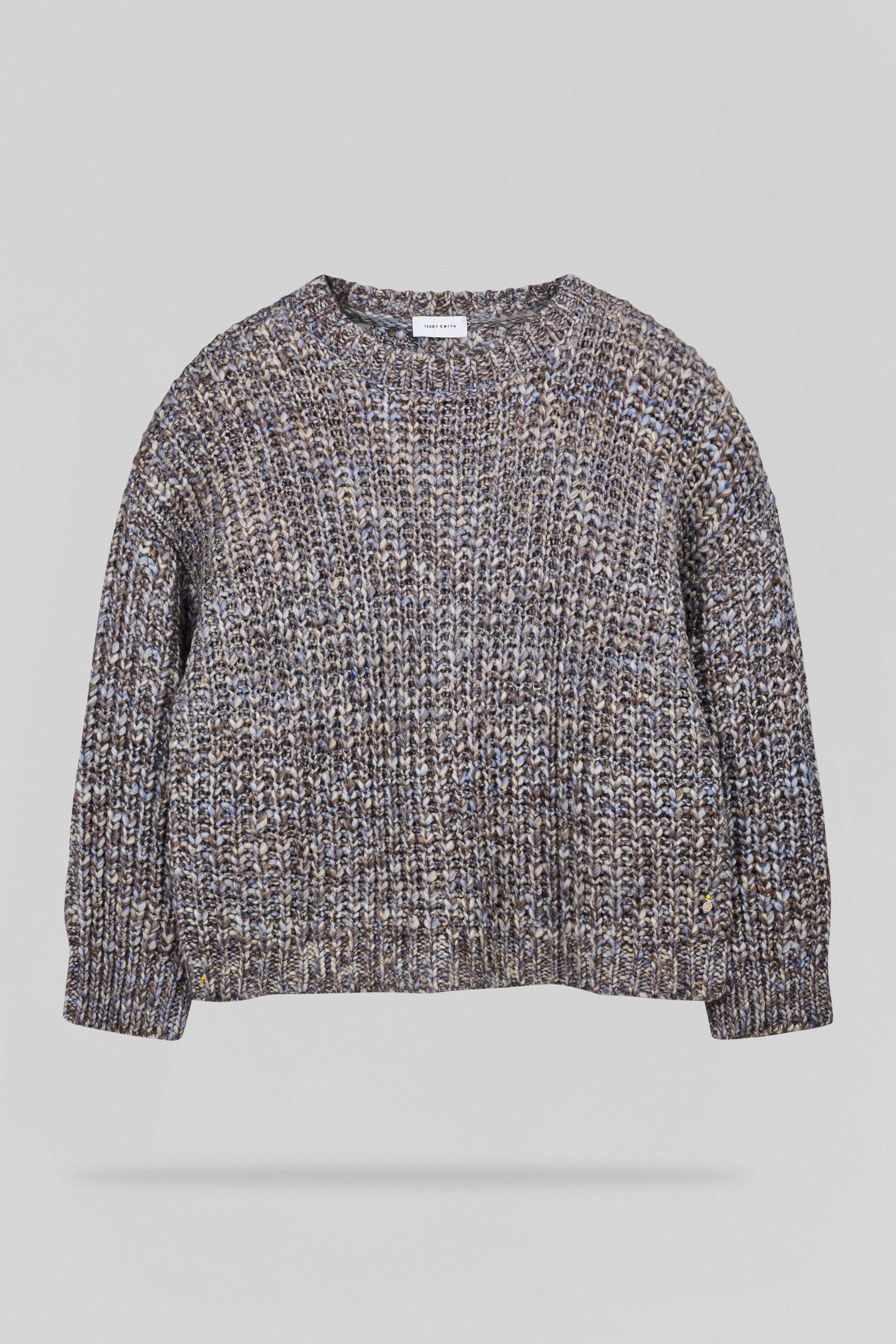 Teddy Smith P-Chloe pull femme chocolat chine alpaga
