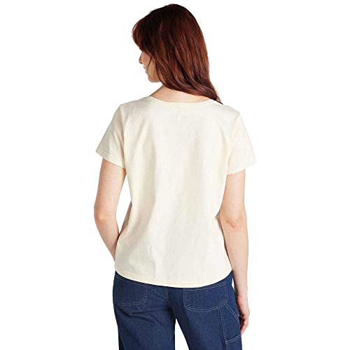 Lee Sustainable Tee t-shirt femme écru coupe relax