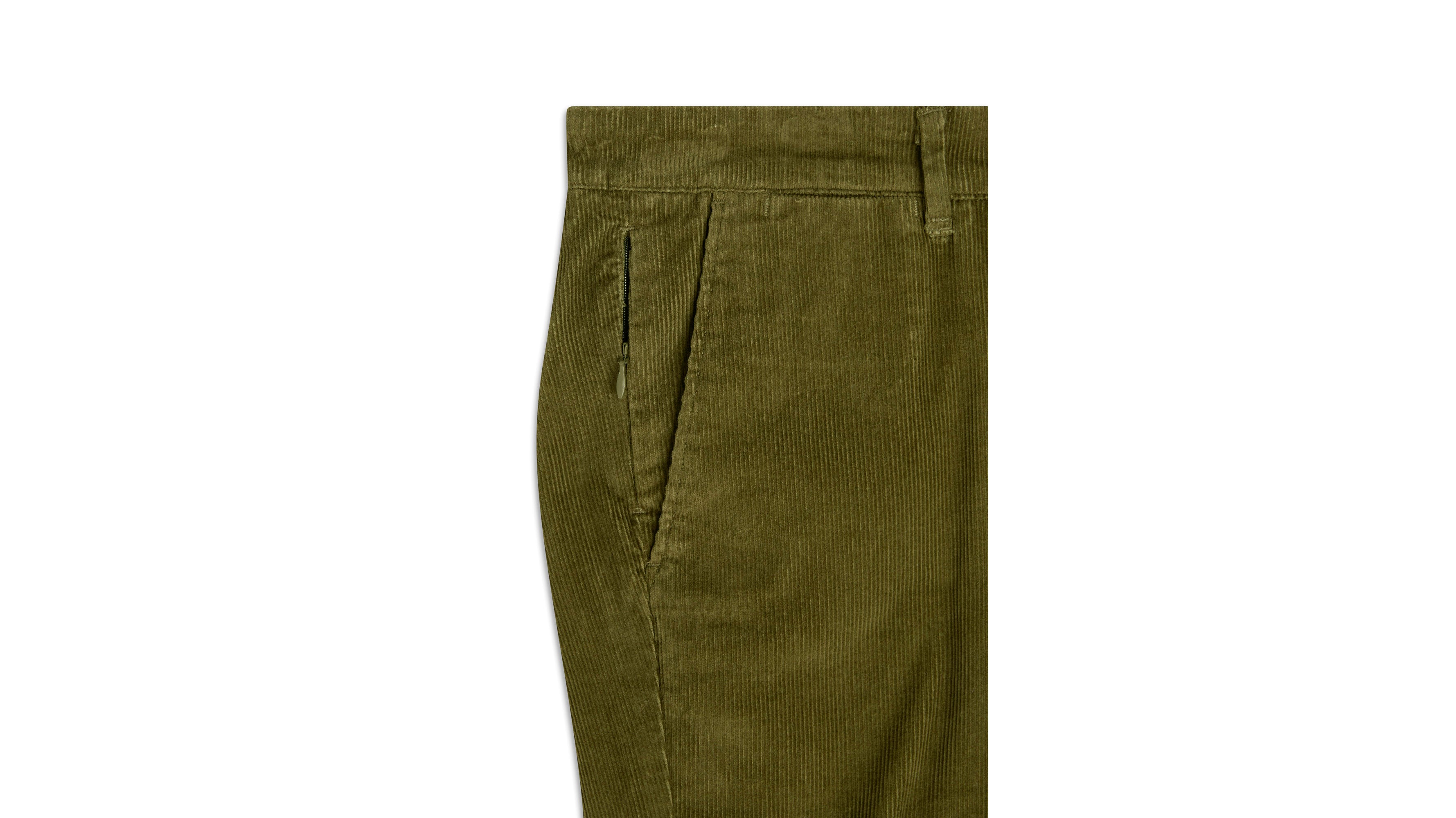 Dockers Crafted Khaki Slim chino vert stretch