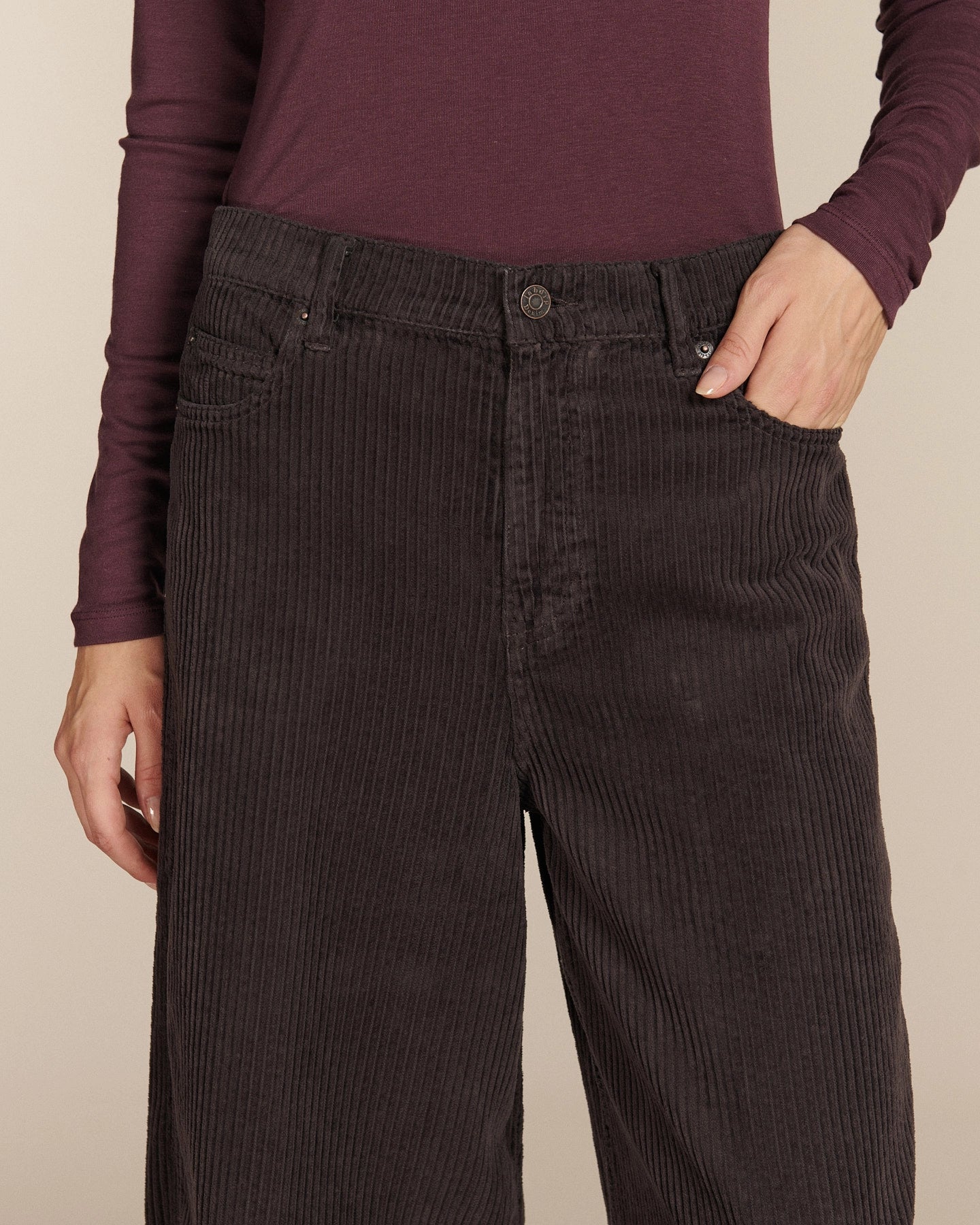 Labdip Orson Truffle pantalon velours barrel