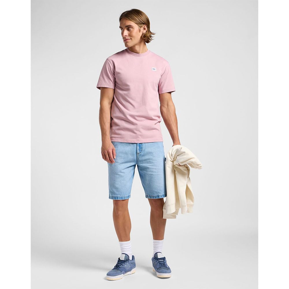 Lee Ww Tee t-shirt homme rivet navy coton