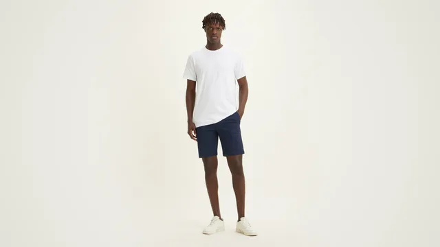 Dockers Supreme Flex Modern short chino bleu stretch
