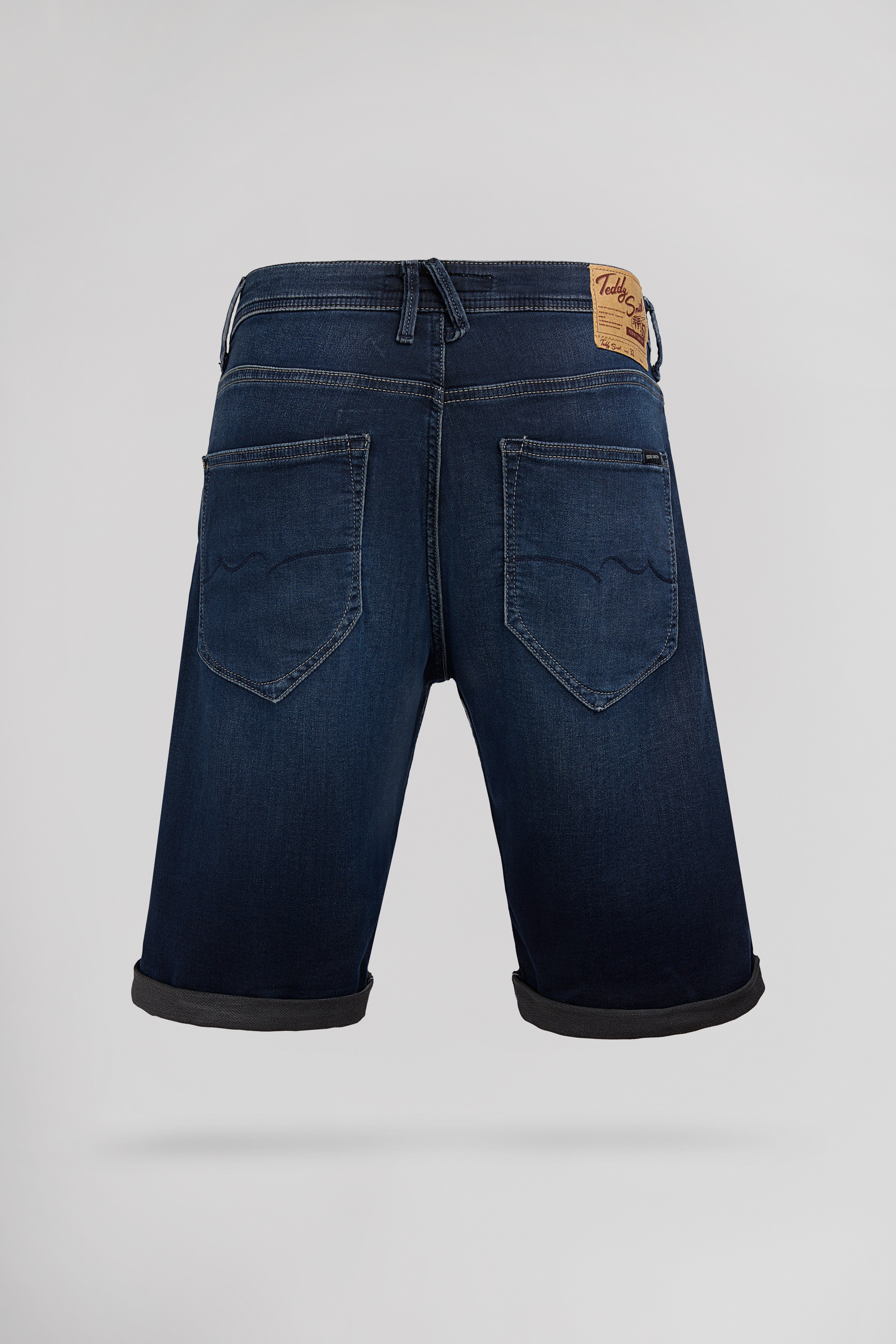 Teddy Smith Scotty 3 Reg Old New bermuda denim homme