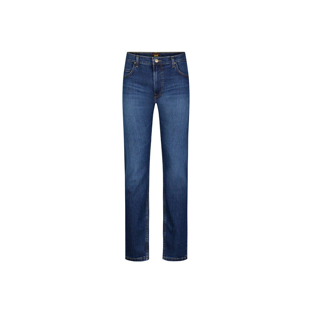 Lee Rider jean homme slim droit délavage road