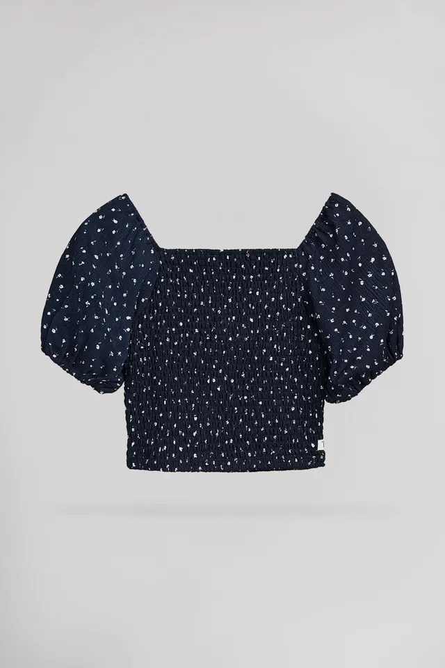 Teddy Smith T-Sosy top fille naval academy smocké