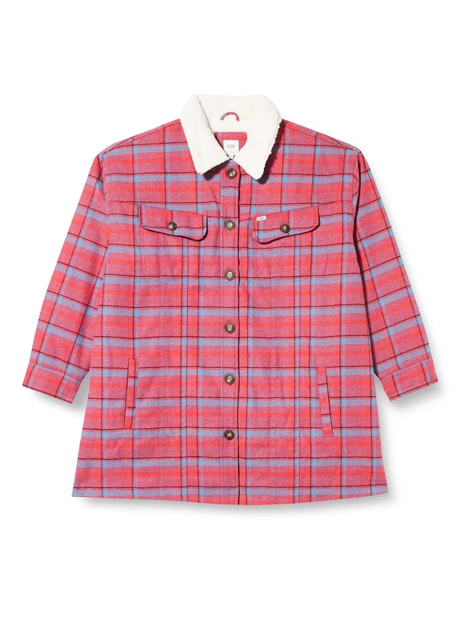 Lee manteau femme écarlate XL en laine