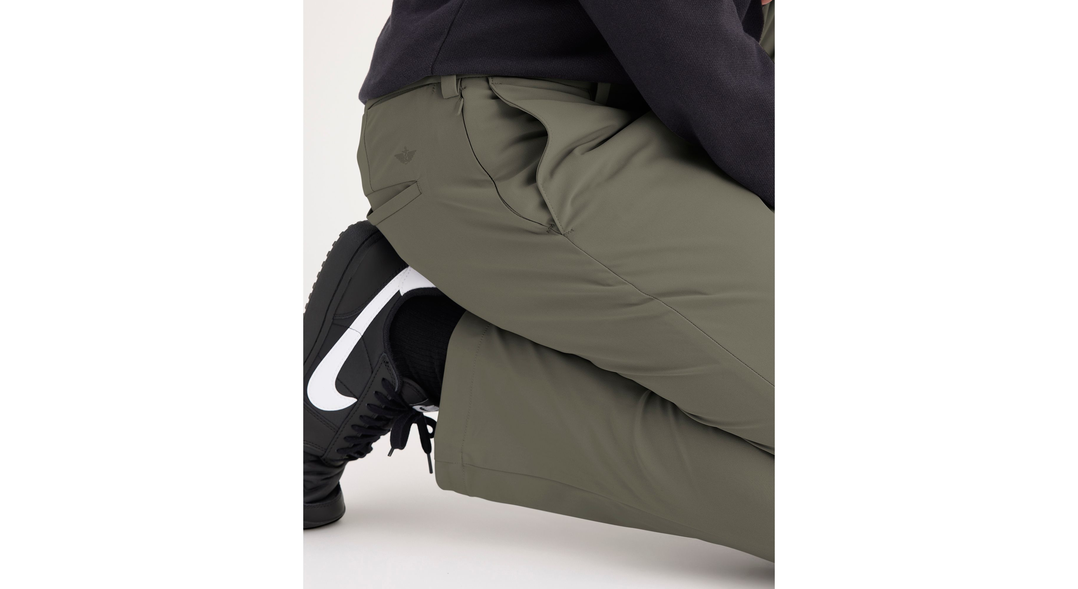 Dockers Go chino slim vert Tea Leaf