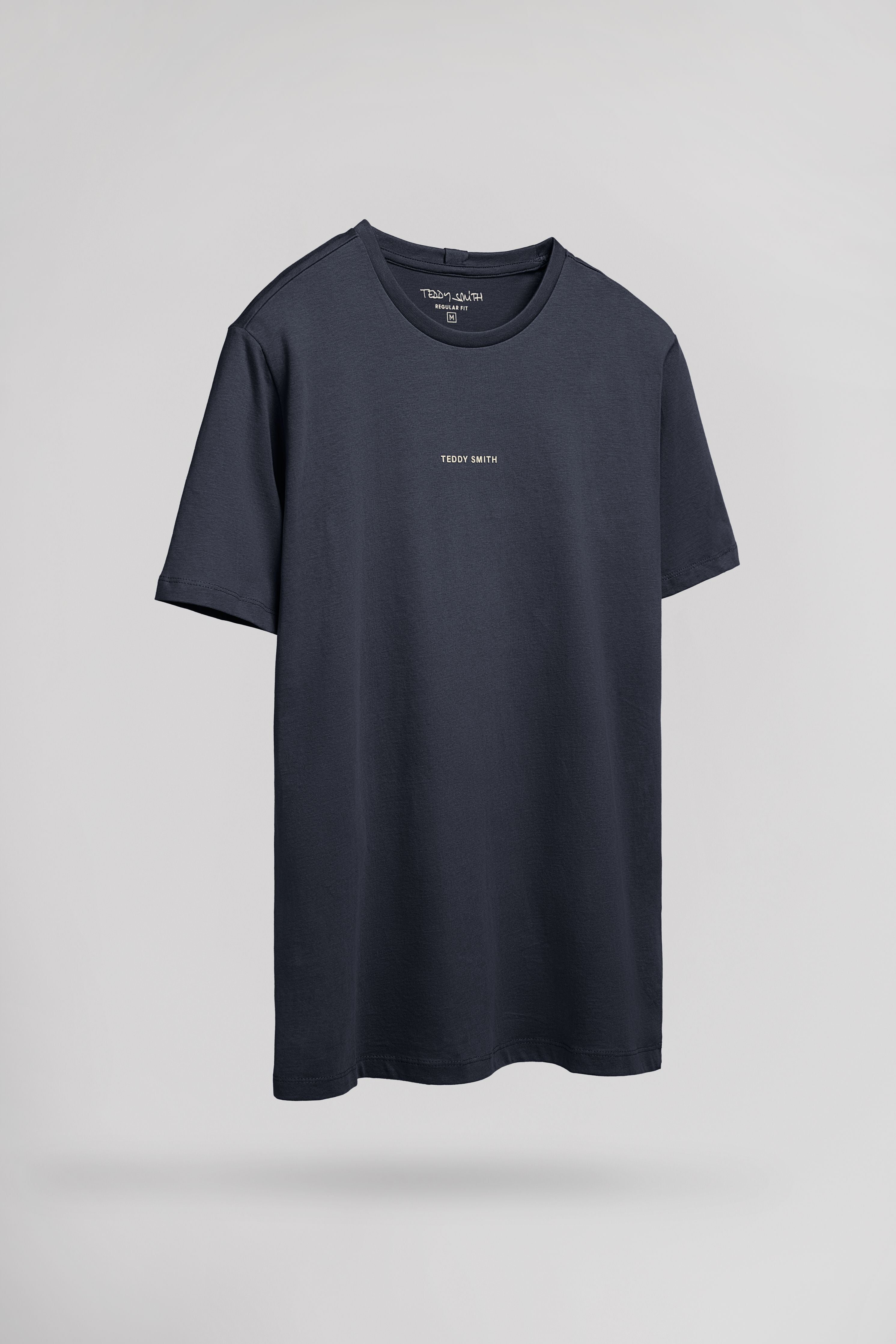 Teddy Smith T-Soy 2 MC t-shirt bleu marine coton