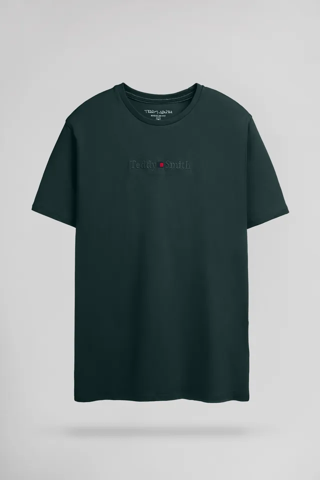 Teddy Smith T-Jim MC t-shirt vert pin