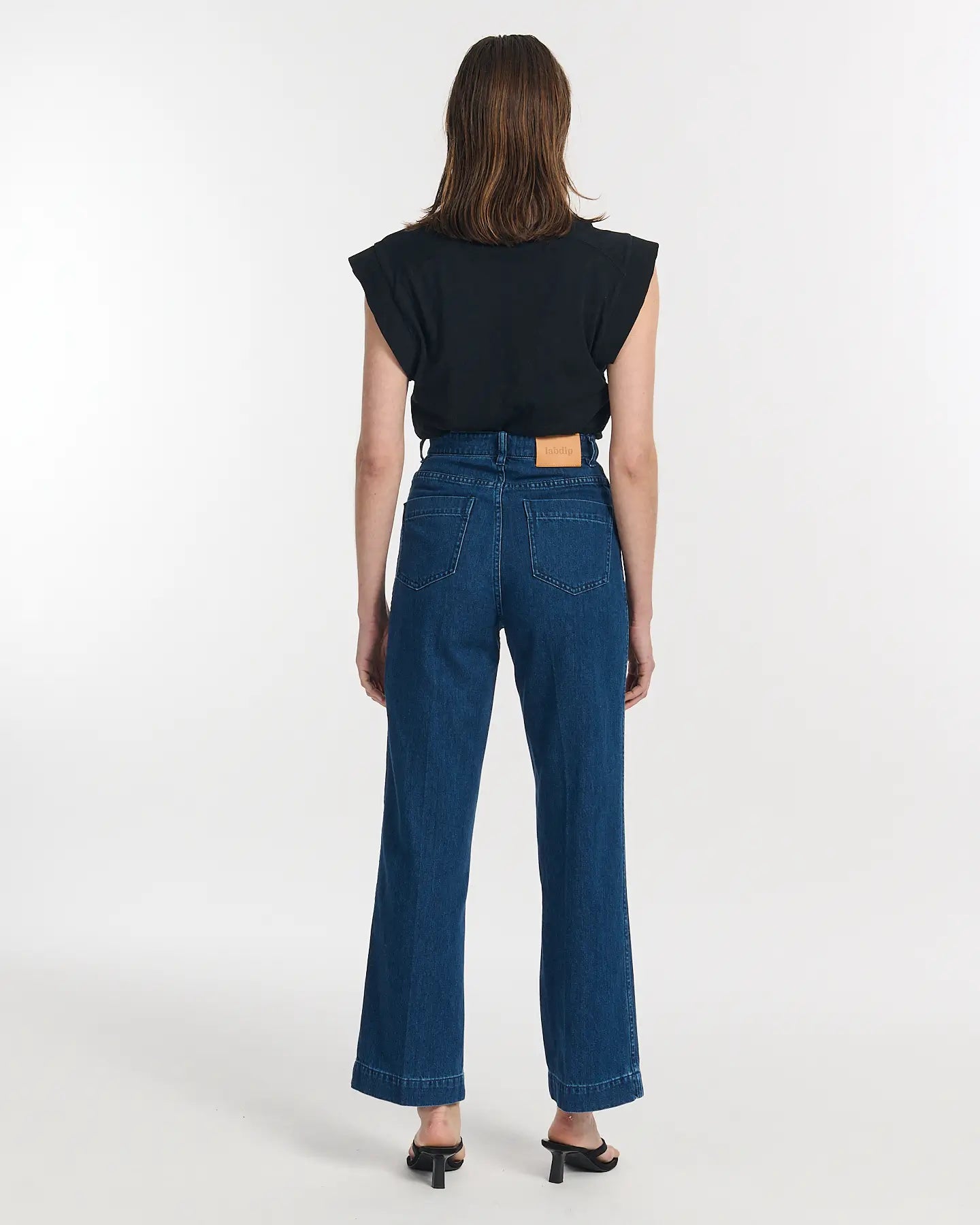 Labdip Samuel IN 50 jean taille haute dark blue