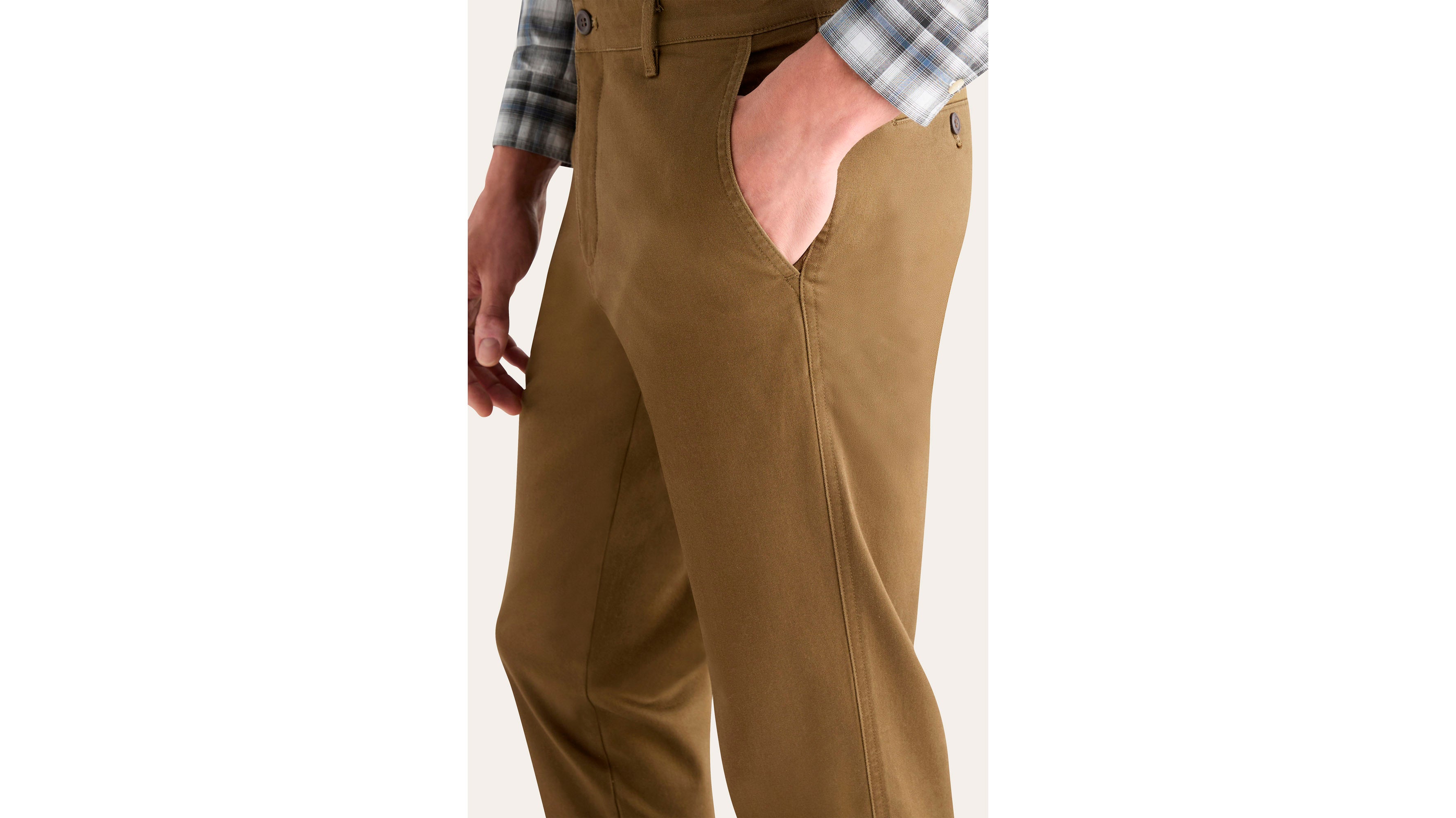 Dockers Original chino slim homme vert stretch