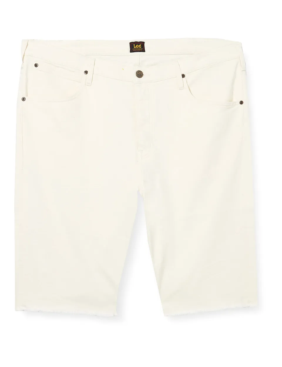Lee Cut Off short homme summer wash denim effiloché
