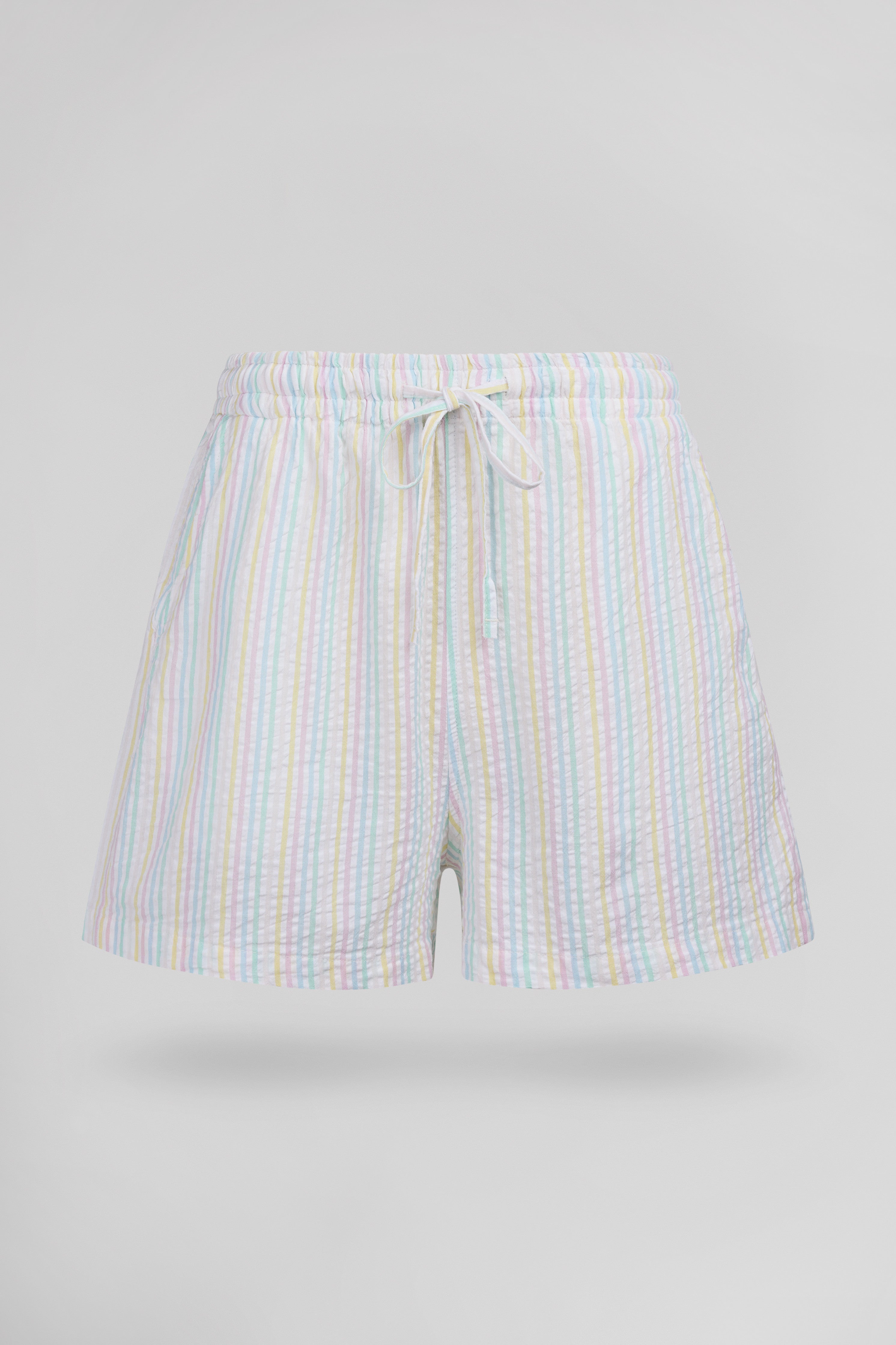 Teddy Smith S-Sublima SH short blanc rayures coton