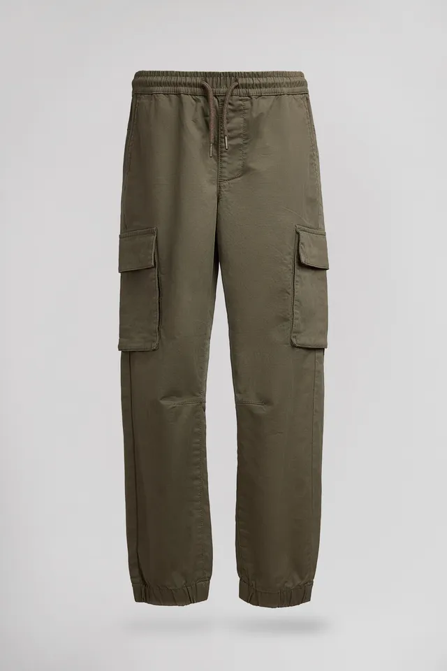 Teddy Smith P-Fly Cargo Jr pantalon cargo kaki garçon